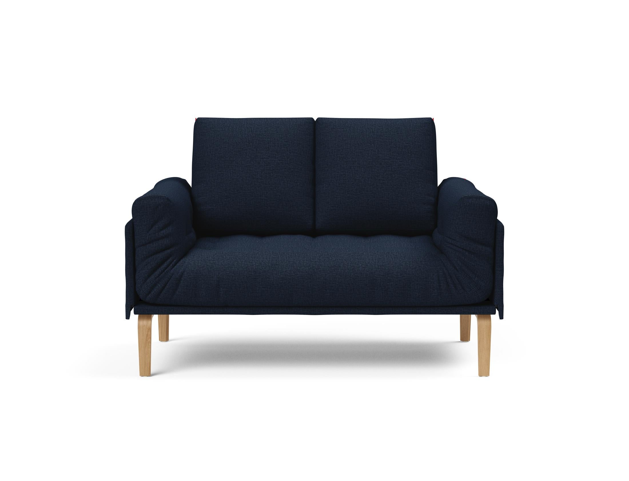 Erleben Sie das Rollo Bow Klappsofa 80 von Innovation Living – ein stilvolles, anpassbares Möbelstück, das Komfort und Funktionalität für kleine Räume vereint.