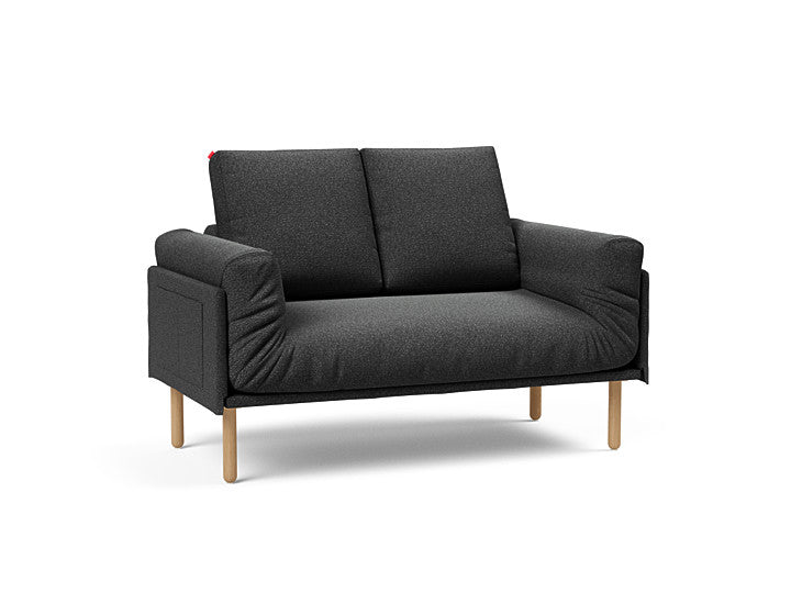 Erleben Sie das Rollo Stem Klappsofa 80 von Innovation Living – ein stilvolles, funktionales Tagesbett, das Komfort und Anpassungsfähigkeit vereint.