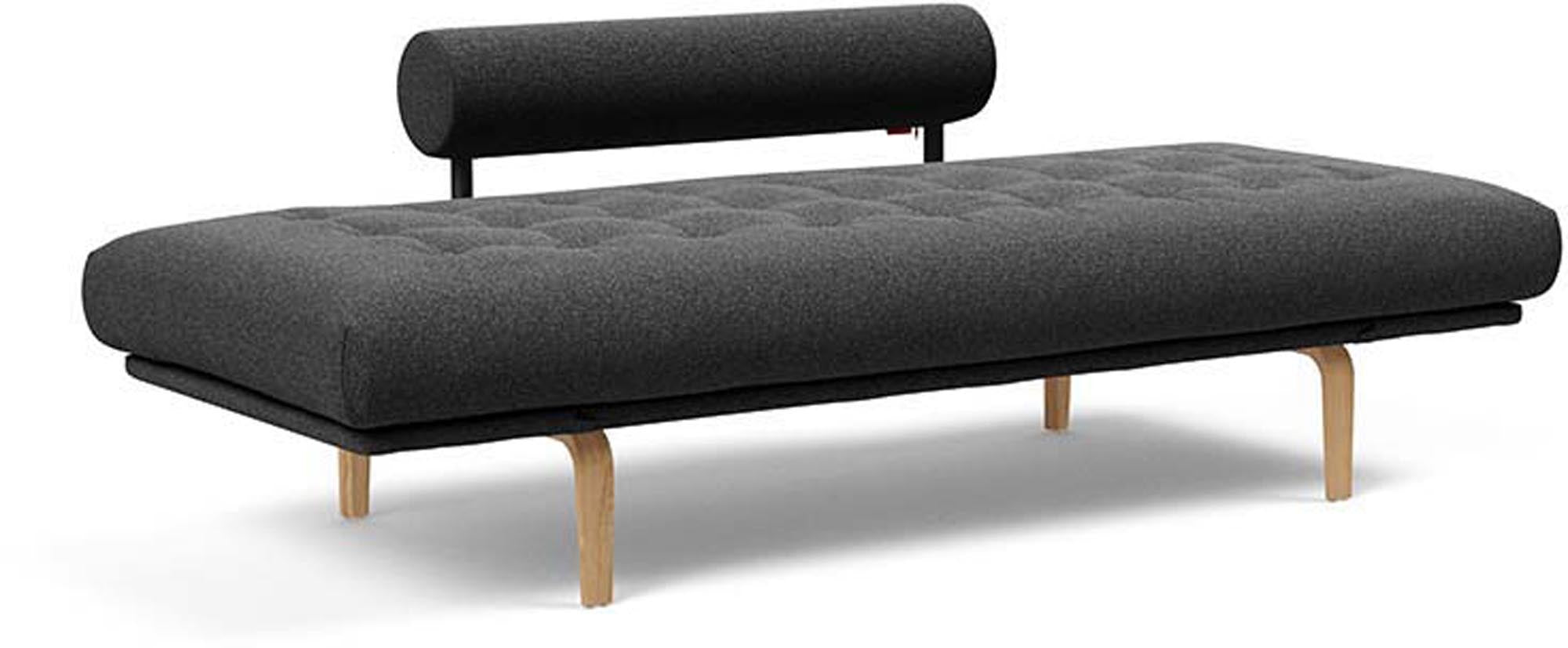 Erleben Sie das Rollo Bow Klappsofa 80 – ein flexibles Tagesbett, das Stil und Funktionalität für kompakte Wohnräume vereint.