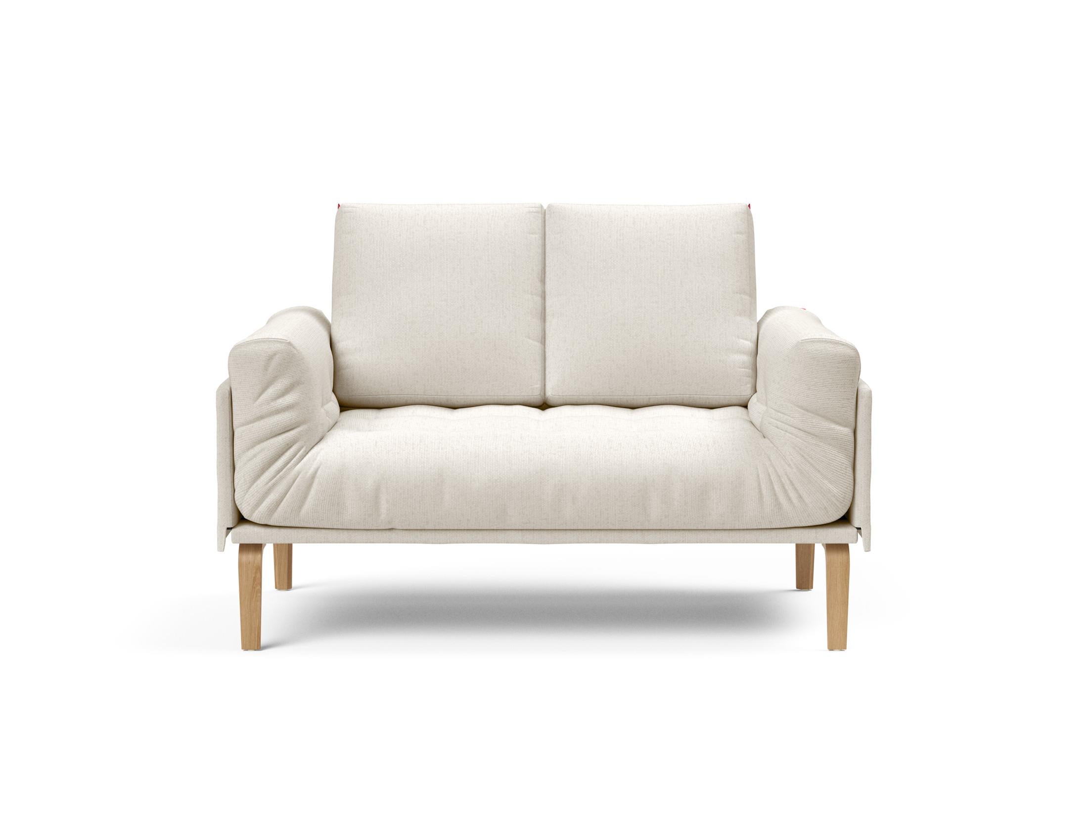 Entdecken Sie das Rollo Bow Klappsofa 80 von Innovation Living – ein elegantes, flexibles Tagesbett, das modernen Wohnkomfort auf kleinem Raum bietet.