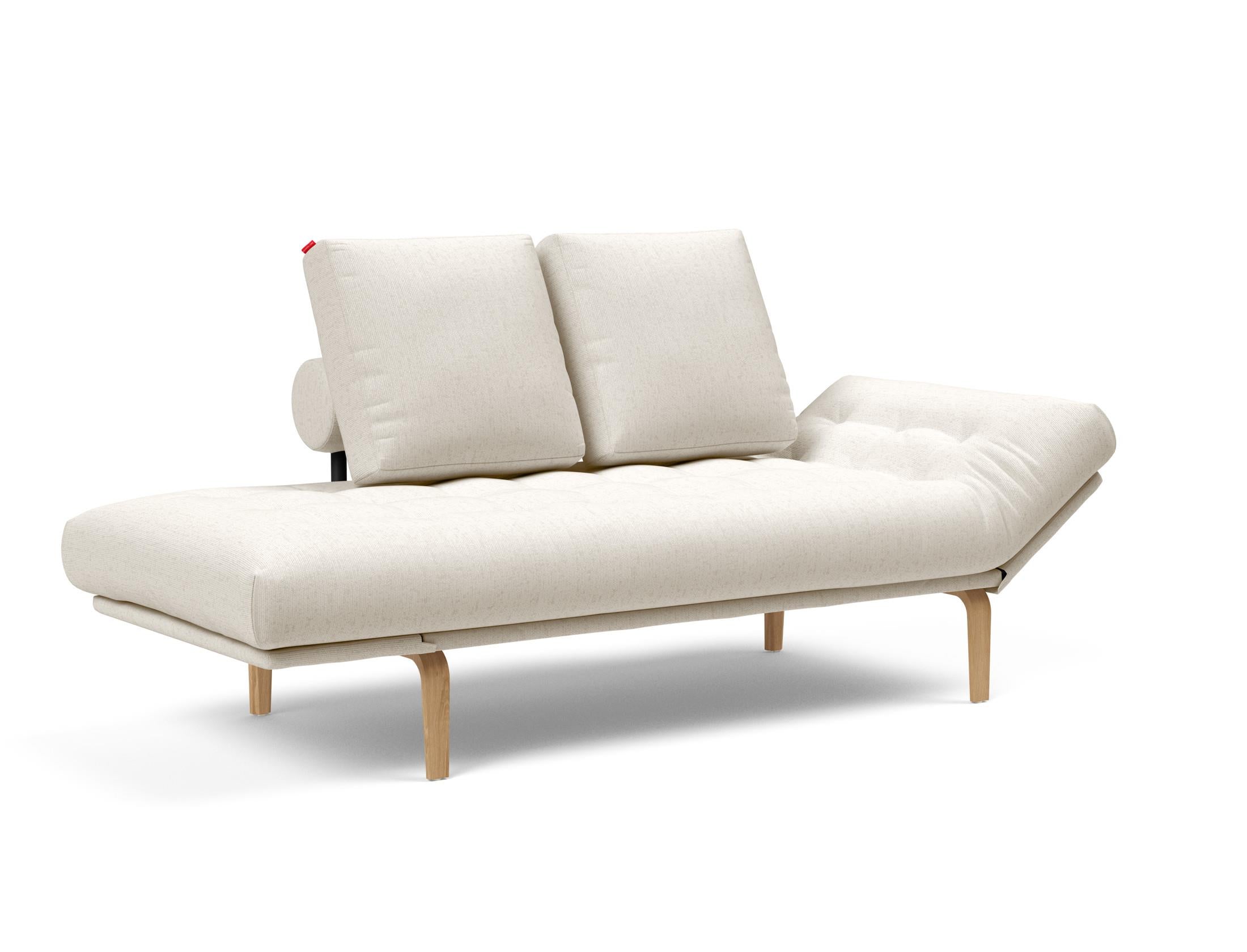 Erleben Sie das Rollo Bow Klappsofa 80 von Innovation Living – ein stilvolles, anpassbares Möbelstück, das Komfort und Funktionalität für kleine Räume vereint.