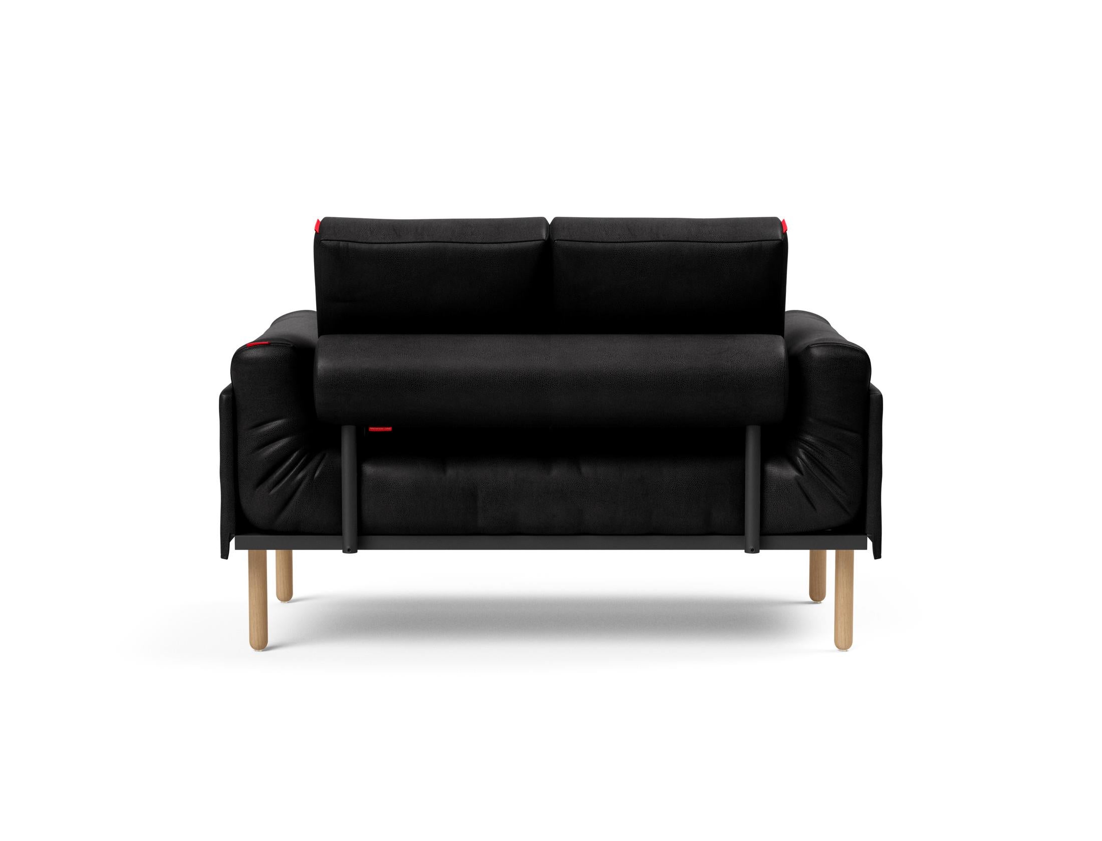 Entdecken Sie das Rollo Stem Klappsofa 80 von Innovation Living – ein elegantes Tagesbett, das durch seine Vielseitigkeit und hochwertigen Materialien besticht.