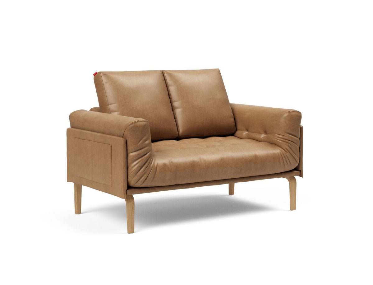 Rollo Bow Klappsofa 80 mit Gestellbezug Spring in 551 Faunal Brown präsentiert im Onlineshop von KAQTU Design AG. Bettsofa ist von Innovation Living