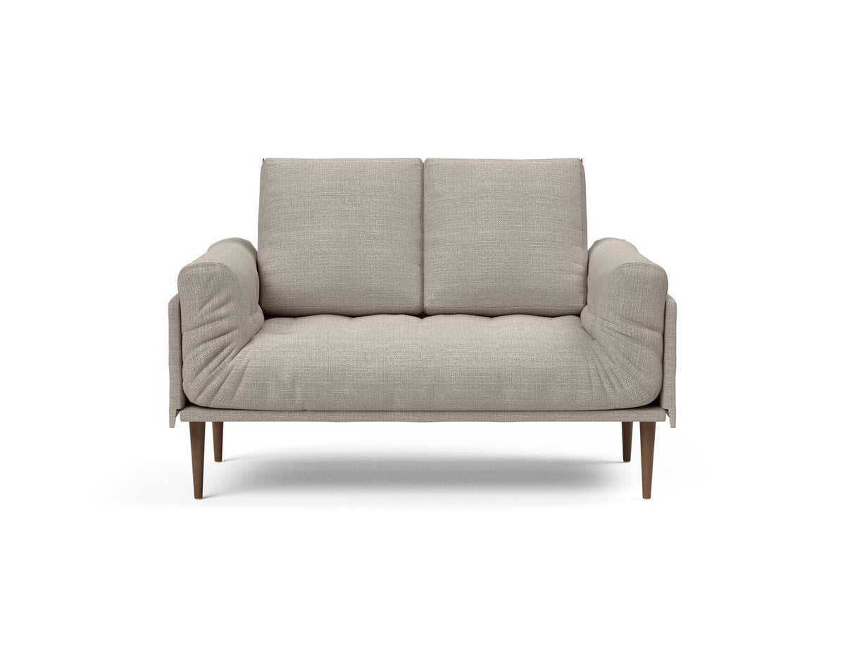 Rollo Styletto Klappsofa 80 mit Gestellbezug Spring in 579 Kenya Gravel präsentiert im Onlineshop von KAQTU Design AG. Bettsofa ist von Innovation Living