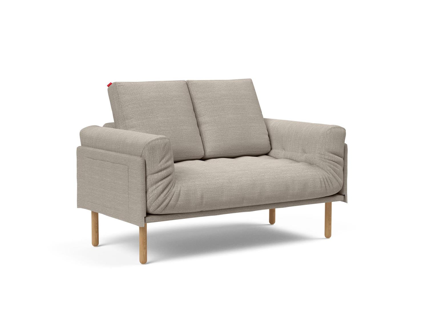 Erleben Sie das Rollo Stem Klappsofa 80 von Innovation Living – ein stilvolles, funktionales Tagesbett, das Komfort und Anpassungsfähigkeit vereint.