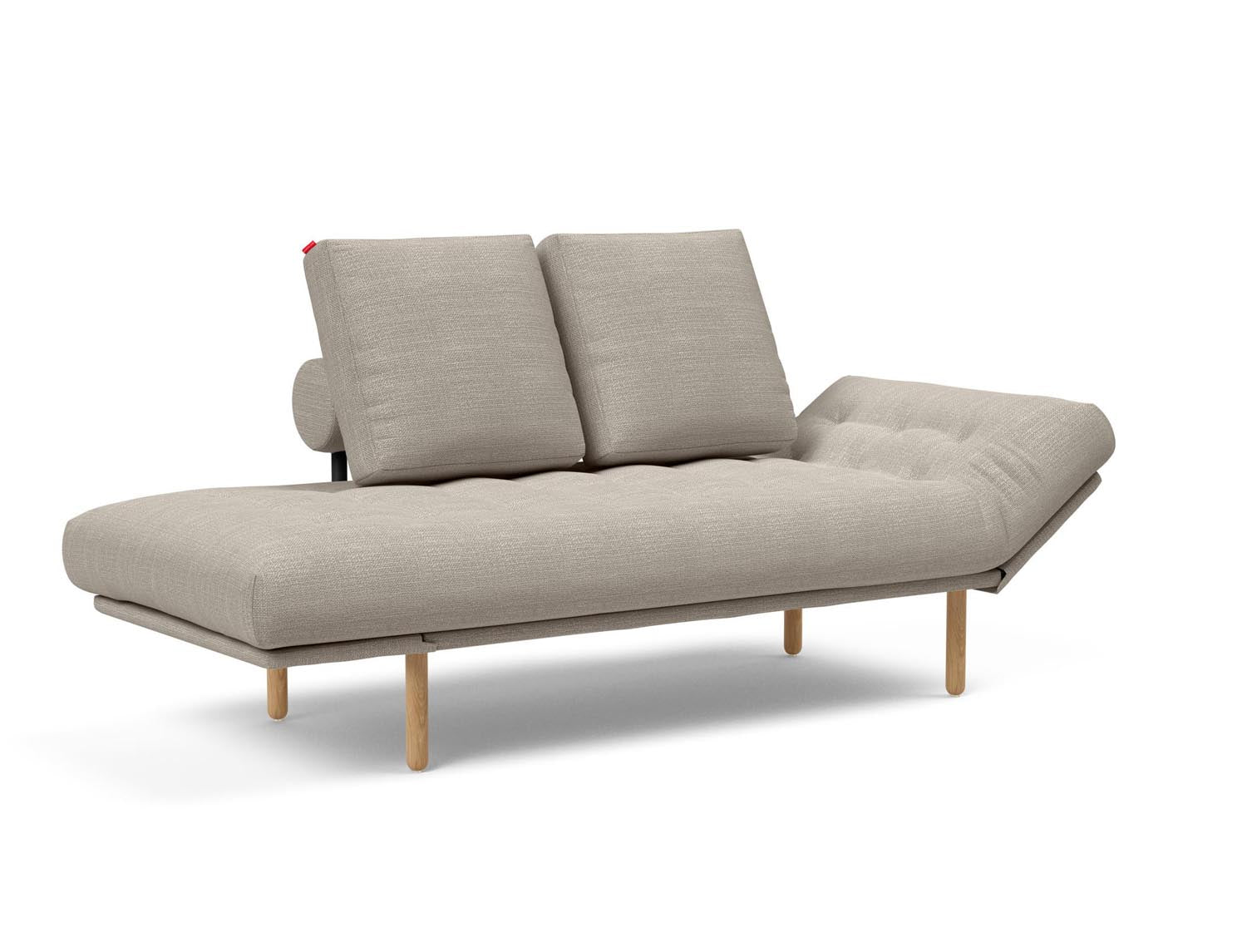 Entdecken Sie das Rollo Stem Klappsofa 80 von Innovation Living – ein elegantes Tagesbett, das durch seine Vielseitigkeit und hochwertigen Materialien besticht.