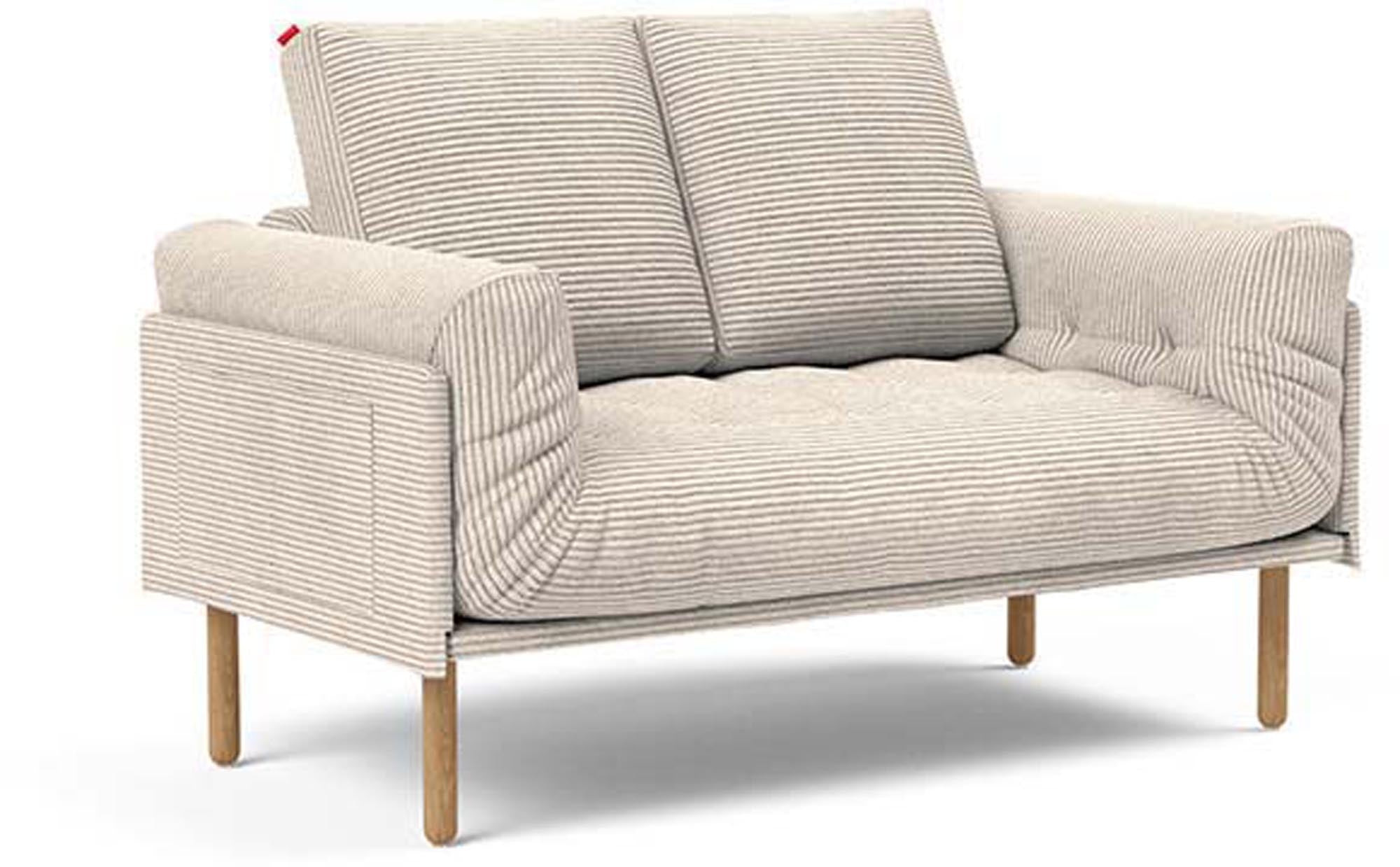 Erleben Sie das Rollo Stem Klappsofa 80 Spring von Innovation Living – ein elegantes Möbelstück, das Komfort und praktische Funktionen vereint.