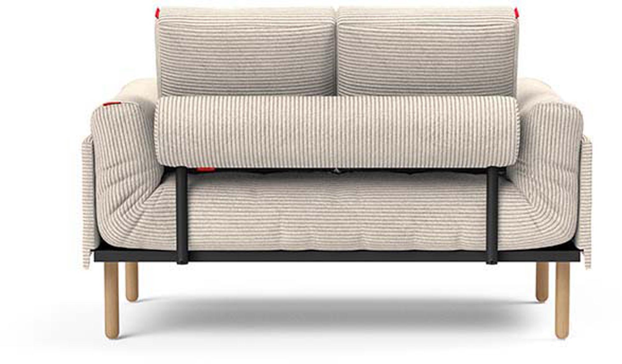 Erleben Sie das Rollo Stem Klappsofa 80 Spring von Innovation Living: Flexibles Design, hochwertige Materialien und praktischer Stauraum für Ihr Zuhause.