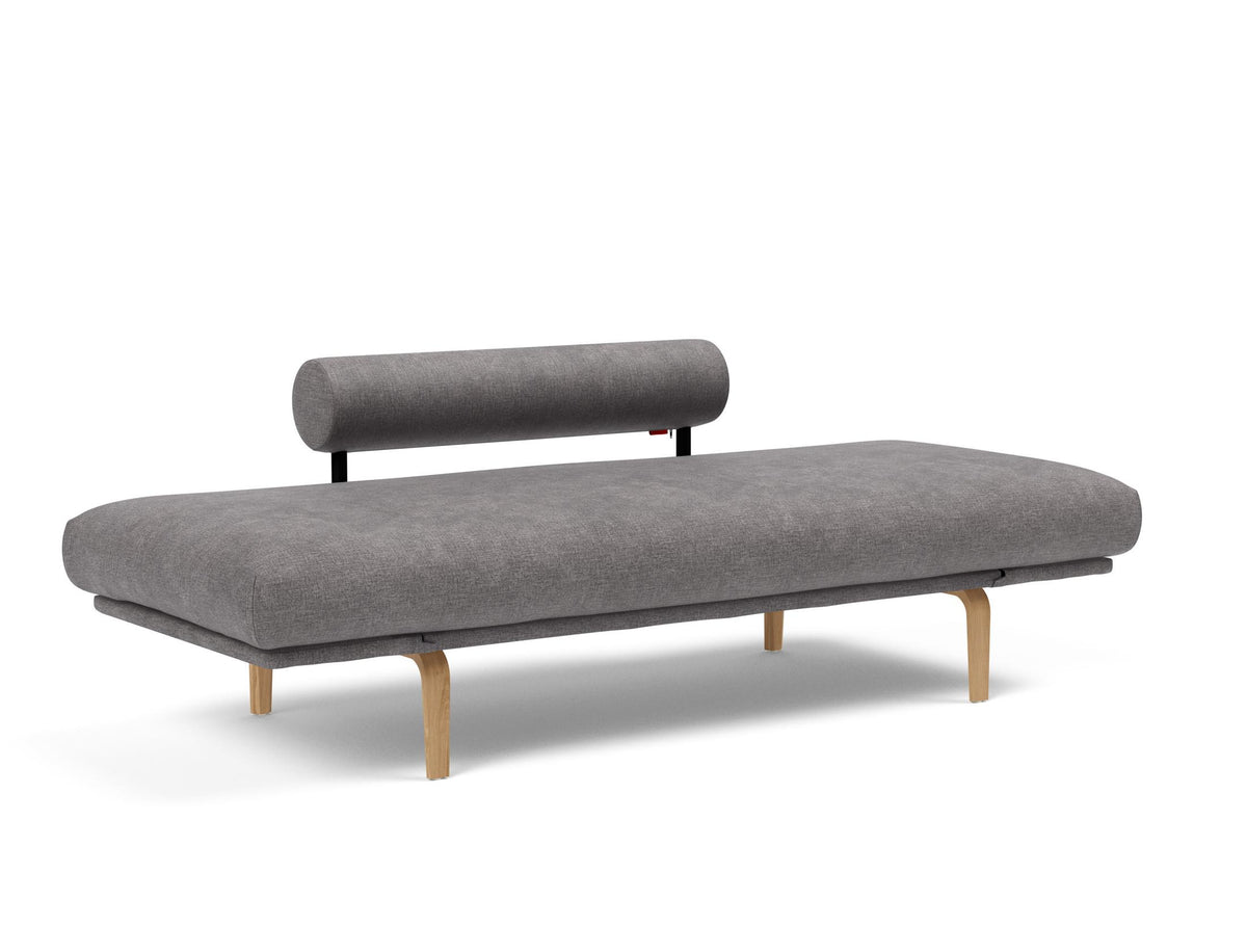 Rollo Bow Klappsofa 80 mit Cover und Gestellbezug Spring in 282 Avella Warm Grey präsentiert im Onlineshop von KAQTU Design AG. Bettsofa ist von Innovation Living