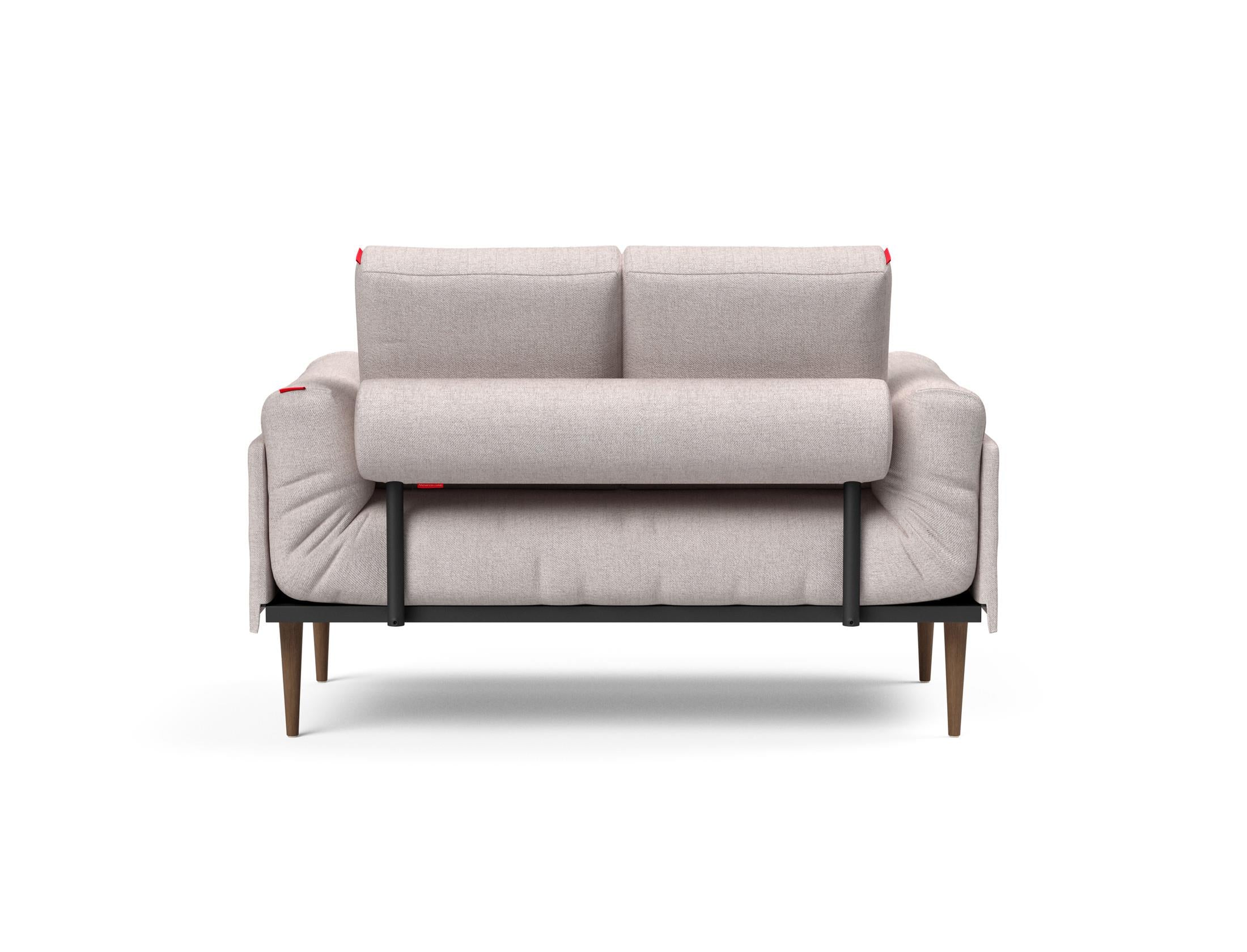 Erleben Sie das Rollo Styletto Klappsofa 80 von Innovation Living – ein stilvolles, multifunktionales Möbelstück, perfekt für kleine Räume und vielseitige Nutzung.