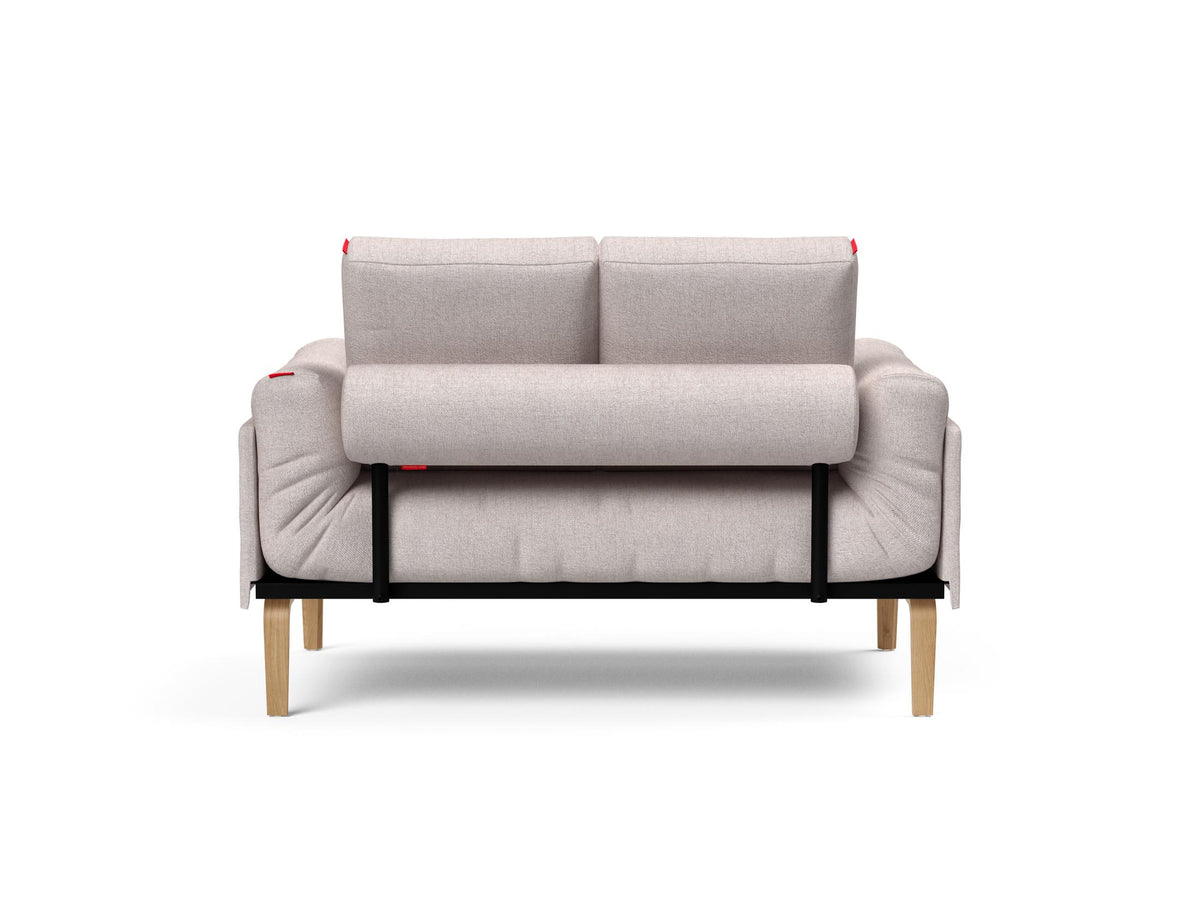 Rollo Bow Klappsofa 80 mit Cover und Gestellbezug Spring in 300 Weda Sand präsentiert im Onlineshop von KAQTU Design AG. Bettsofa ist von Innovation Living