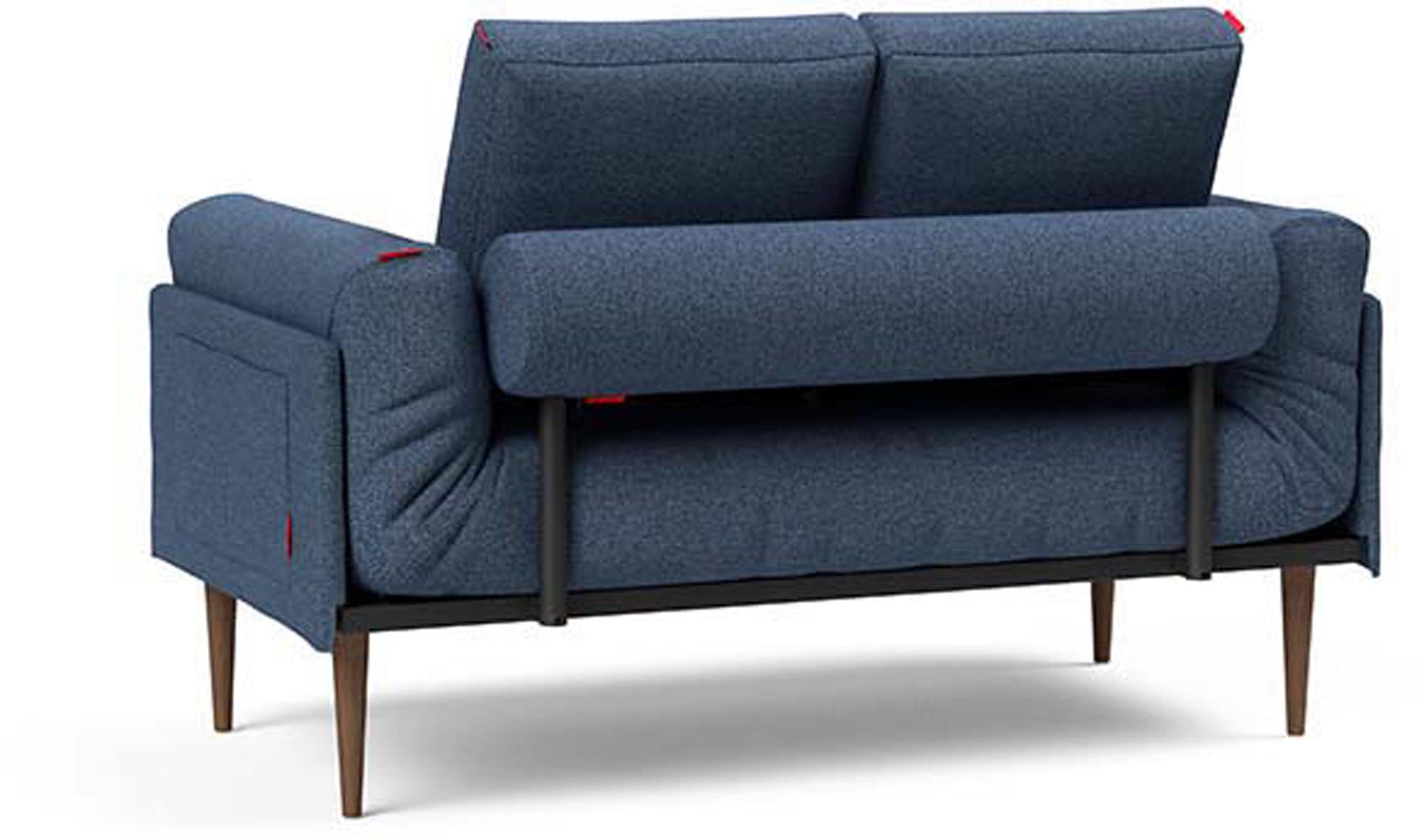 Entdecken Sie das Rollo Styletto Klappsofa 80 von Innovation Living – ein elegantes, multifunktionales Sofa mit praktischem Cover und hervorragendem Schlafkomfort.