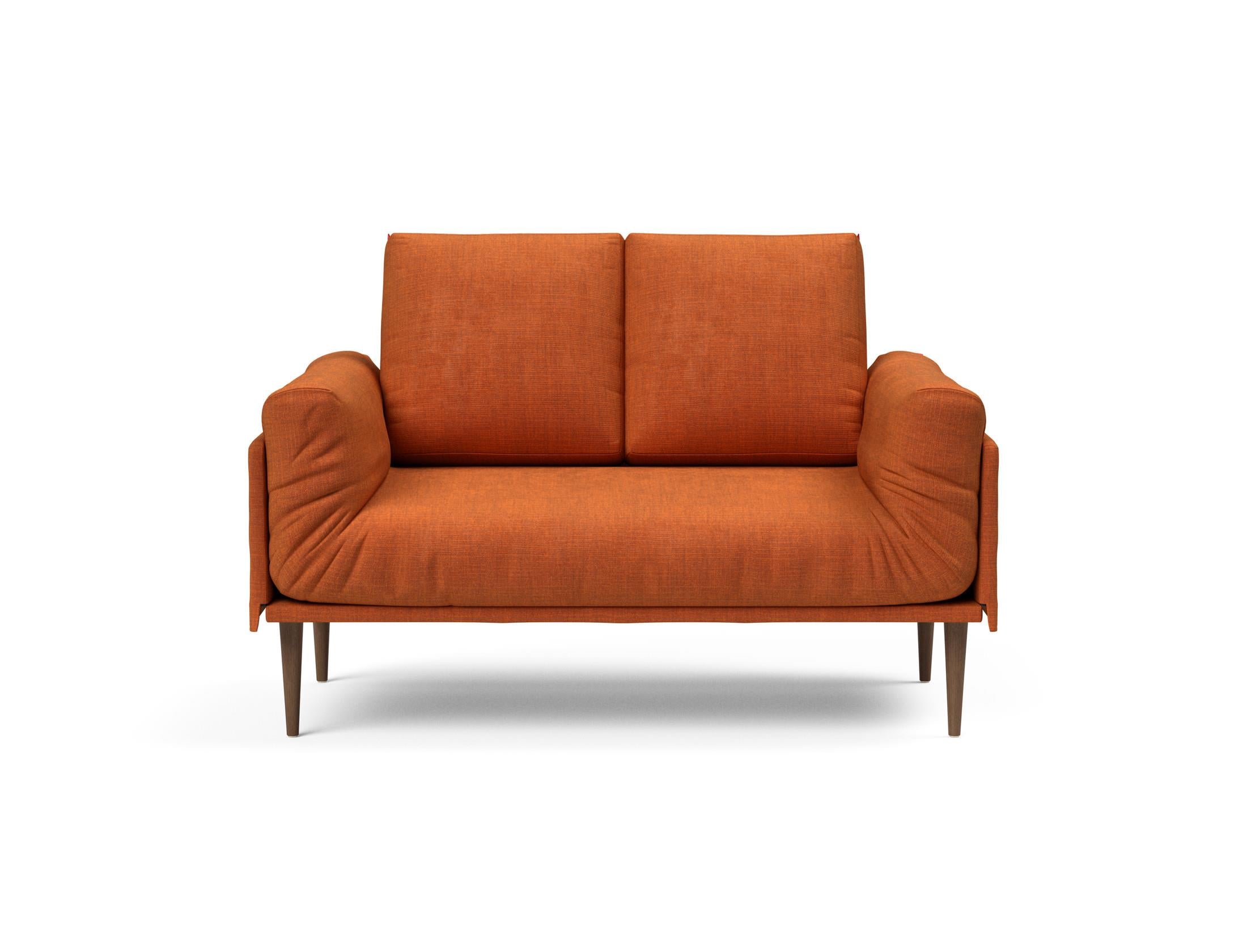Entdecken Sie das Rollo Styletto Klappsofa 80 von Innovation Living – ein elegantes, flexibles Sofa, ideal für kompakte Wohnräume und vielseitige Anwendungen.