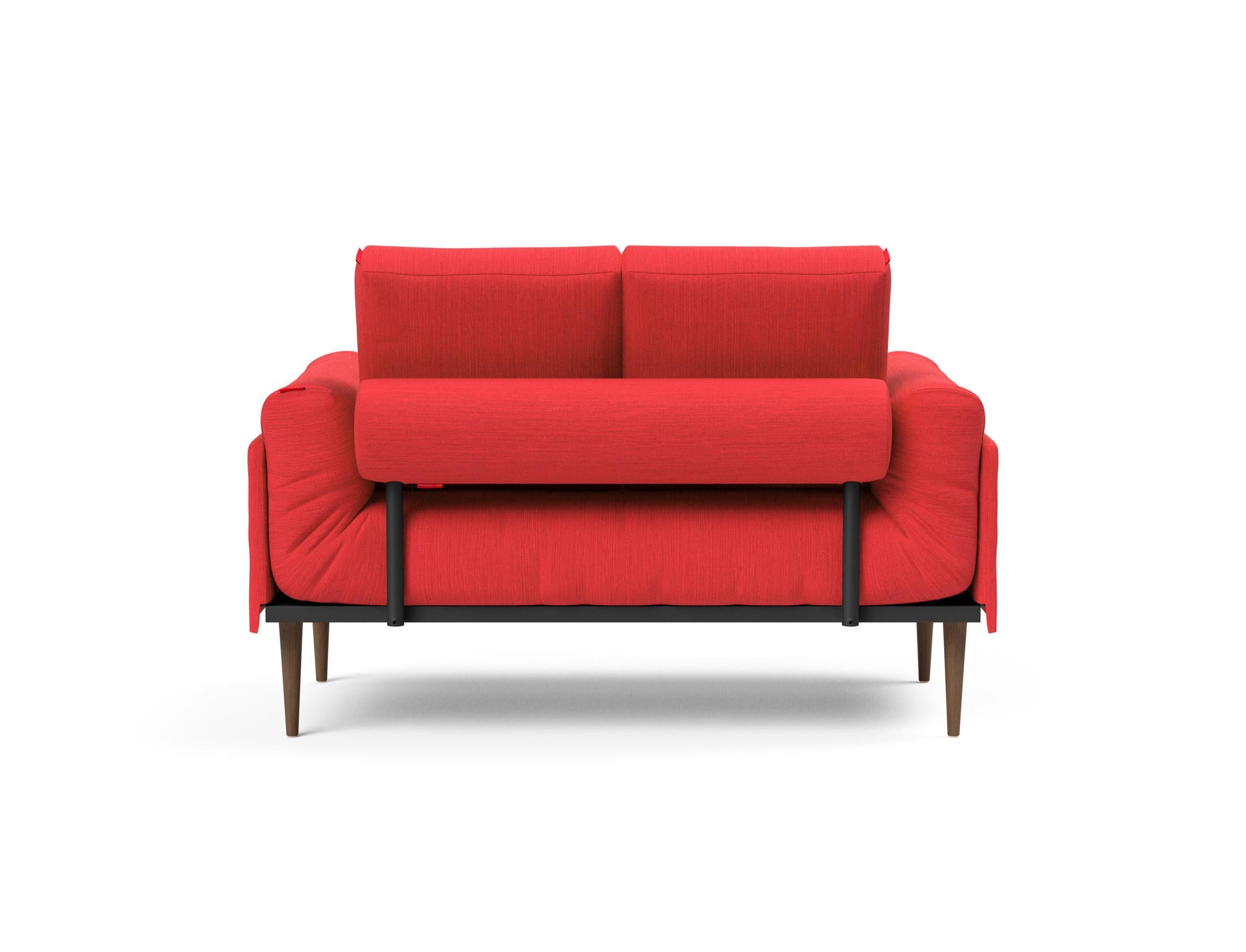Entdecken Sie das Rollo Styletto Klappsofa 80 von Innovation Living – ein elegantes, flexibles Sofa, ideal für kompakte Wohnräume und vielseitige Anwendungen.