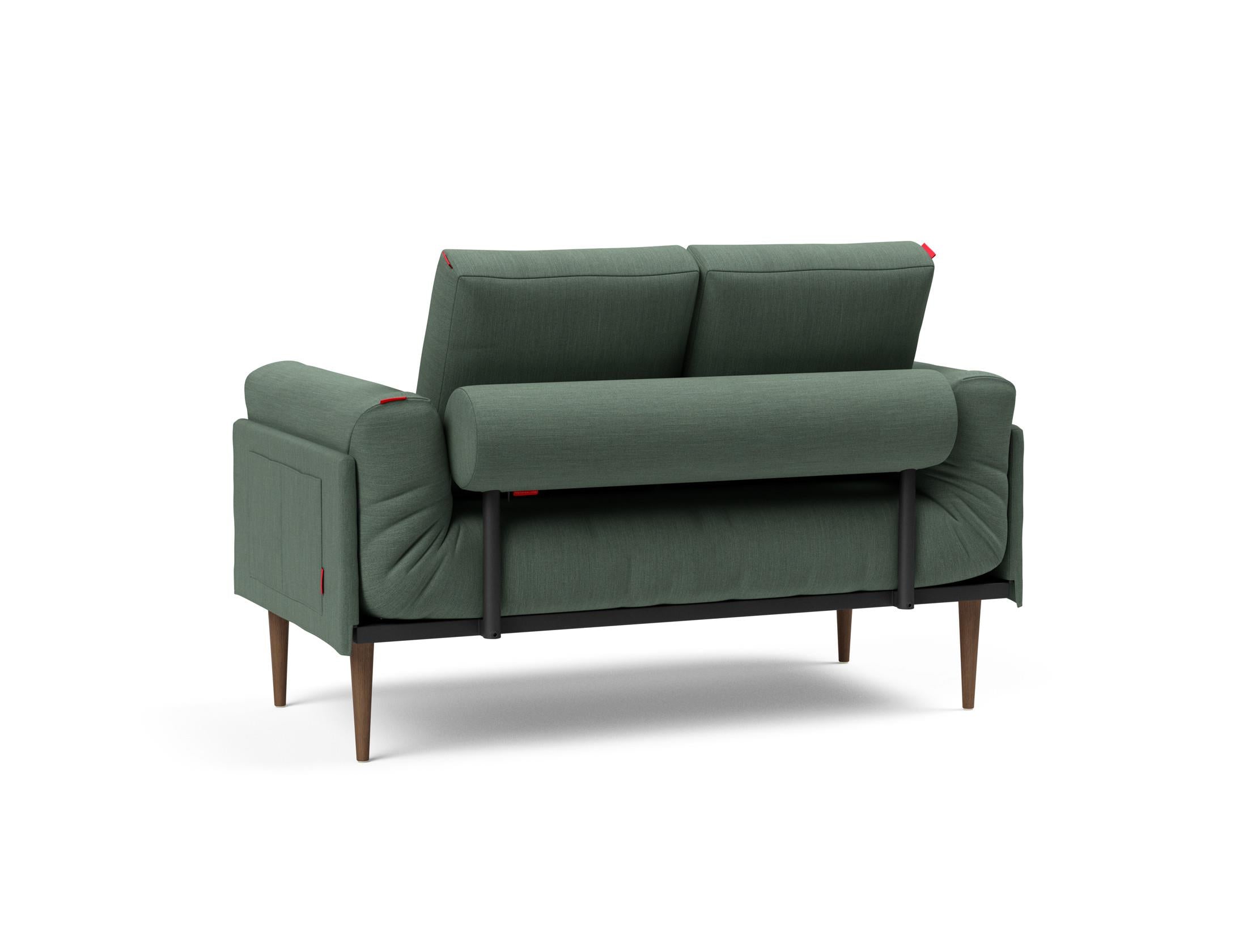 Erleben Sie das Rollo Styletto Klappsofa 80 von Innovation Living – ein stilvolles, multifunktionales Möbelstück, perfekt für kleine Räume und vielseitige Nutzung.