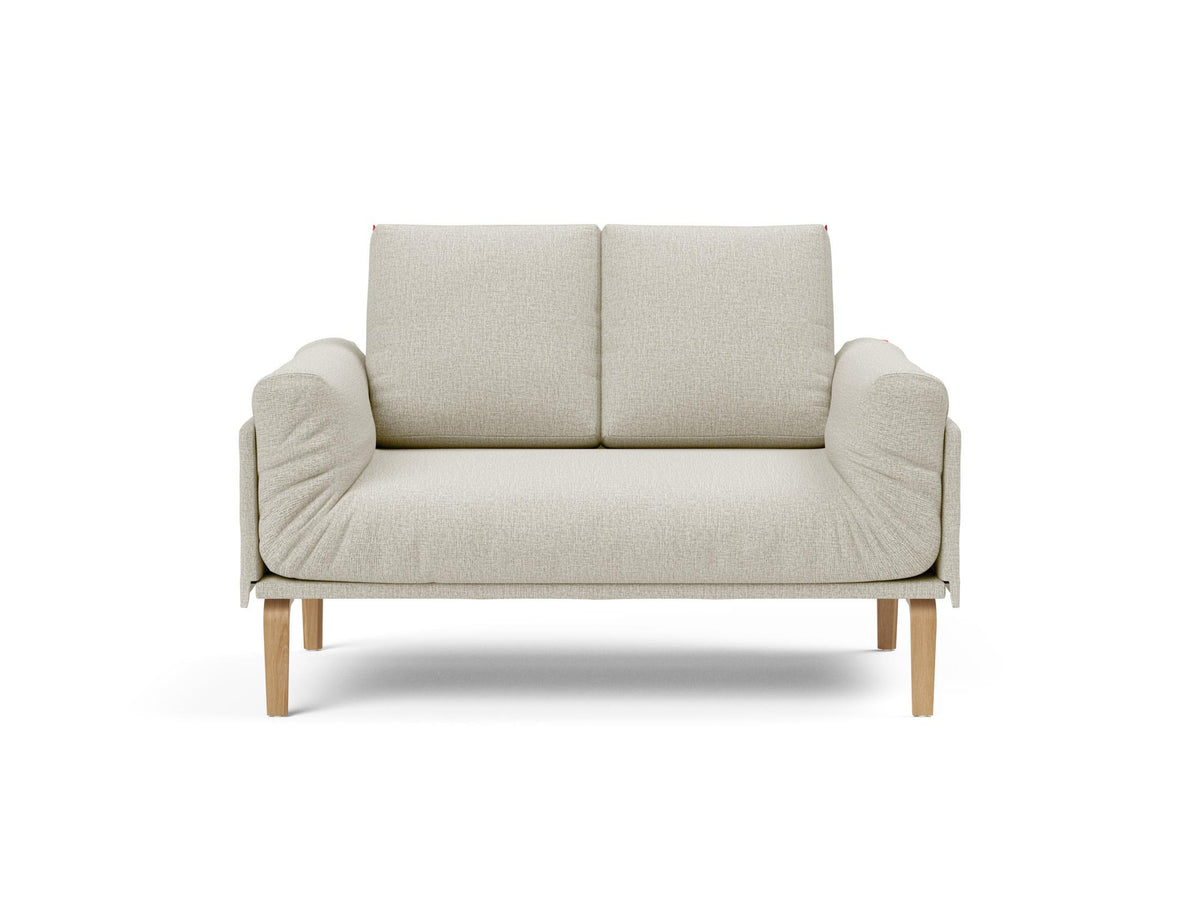 Rollo Bow Klappsofa 80 mit Cover und Gestellbezug Spring in 527 Mixed Dance Natural präsentiert im Onlineshop von KAQTU Design AG. Bettsofa ist von Innovation Living