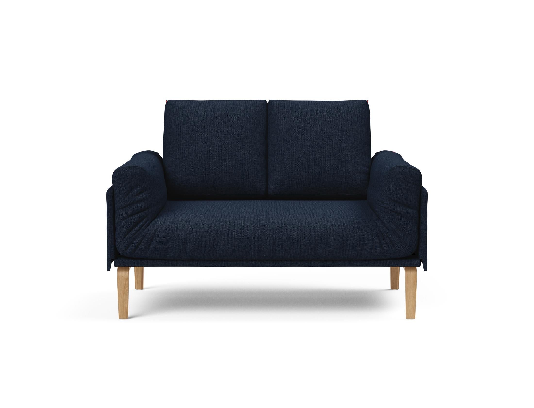 Entdecken Sie das Rollo Bow Klappsofa 80 von Innovation Living – ein elegantes, flexibles Sofa für kompaktes Wohnen, ideal als Tages- oder Gästebett.
