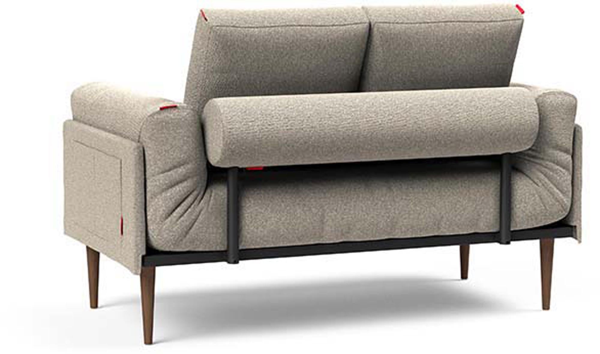 Entdecken Sie das Rollo Styletto Klappsofa 80 von Innovation Living – ein elegantes, multifunktionales Sofa mit praktischem Cover und hervorragendem Schlafkomfort.