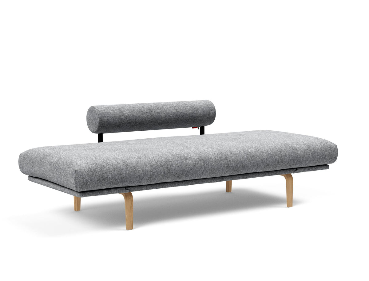 Rollo Bow Klappsofa 80 mit Cover und Gestellbezug Spring in 565 Twist Granite präsentiert im Onlineshop von KAQTU Design AG. Bettsofa ist von Innovation Living
