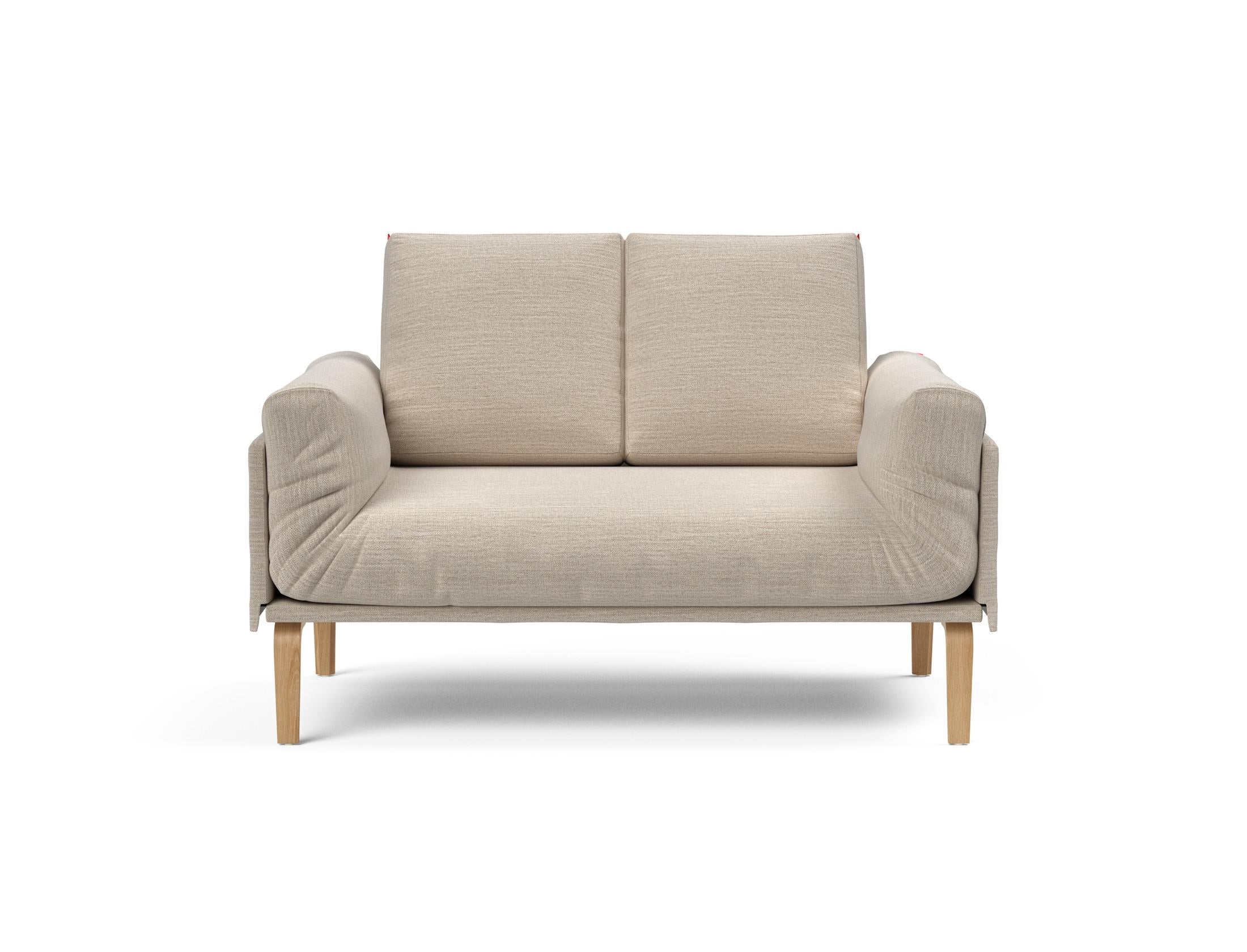 Erleben Sie das Rollo Bow Klappsofa 80 von Innovation Living – ein stilvolles, anpassbares Möbelstück, perfekt für kleine Räume und vielseitige Nutzung.