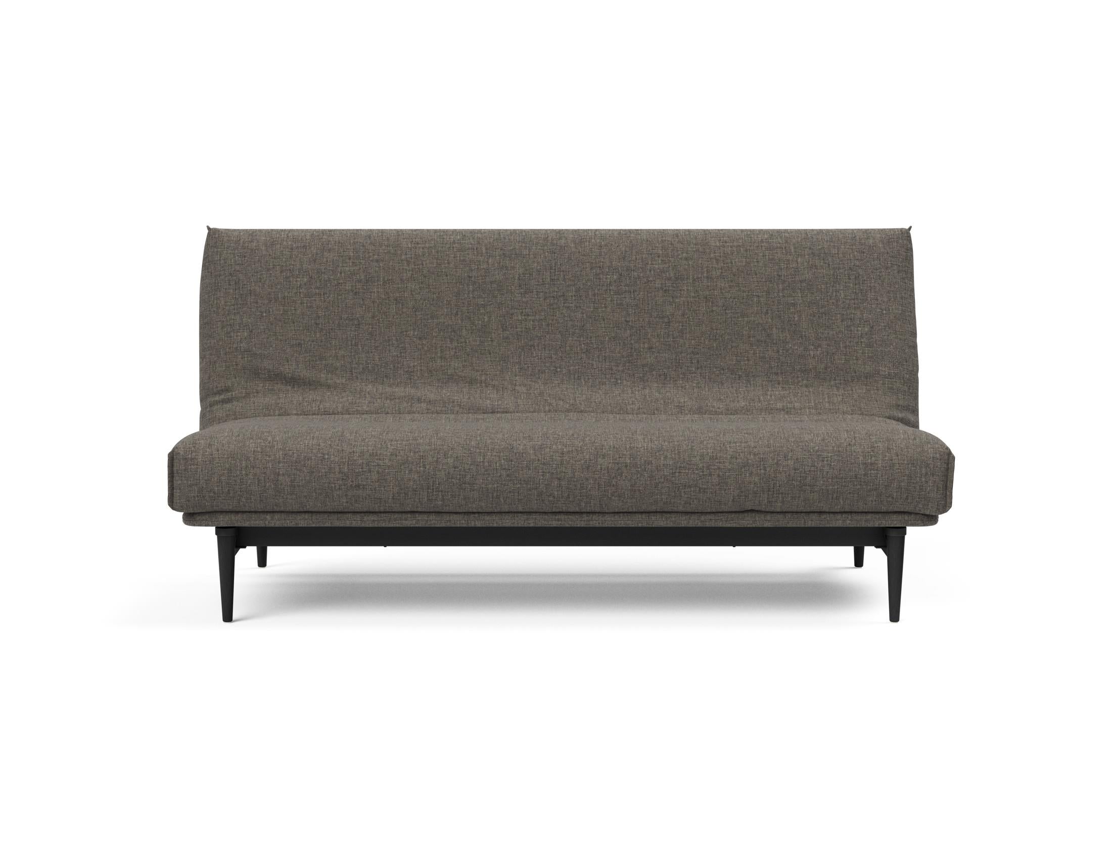 Erleben Sie das Colpus Bettsofa 140 Nordic Cover in stilvollem Eiche schwarz. Ideal für kompaktes Wohnen, bietet es mit der Soft Spring Matratze ultimativen Komfort.