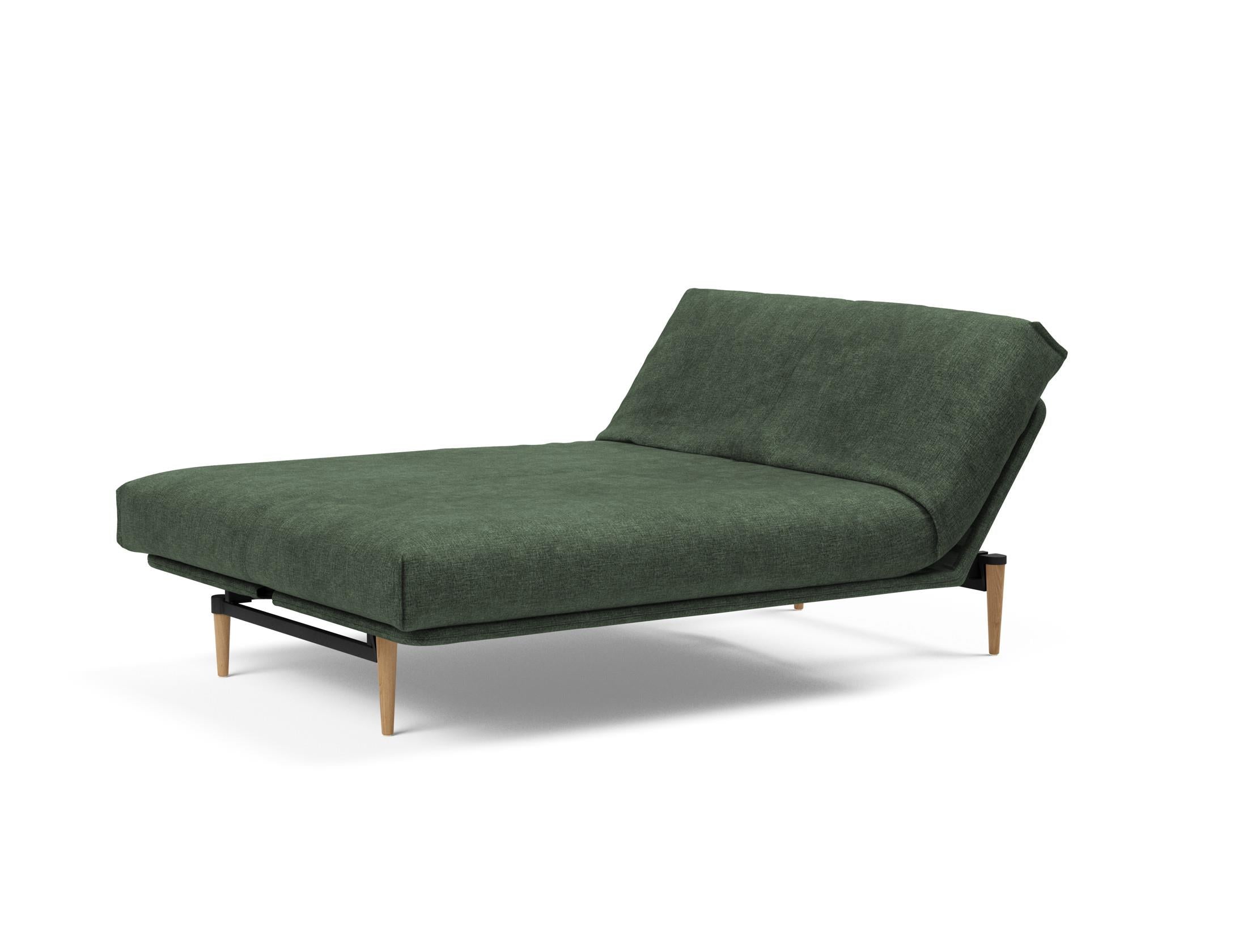 Entdecken Sie das Colpus Bettsofa 140 Nordic Cover von Innovation Living – stilvolles Design, weiche Federkernmatratze und abnehmbarer Bezug für optimalen Komfort.