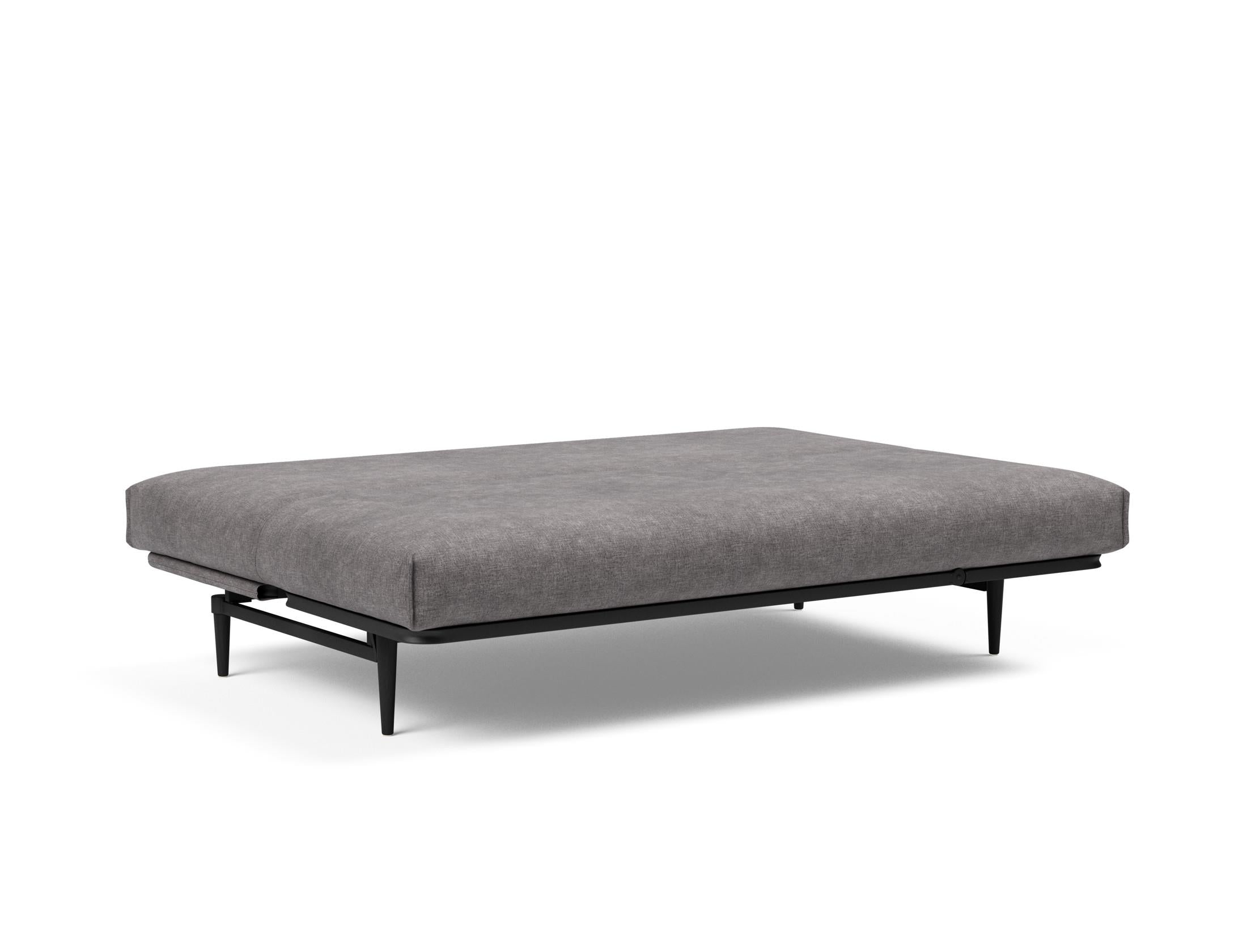 Entdecken Sie das Colpus Bettsofa 140 in elegantem Eiche schwarz mit Nordic Cover – ideal für modernes Wohnen und flexible Schlaflösungen.