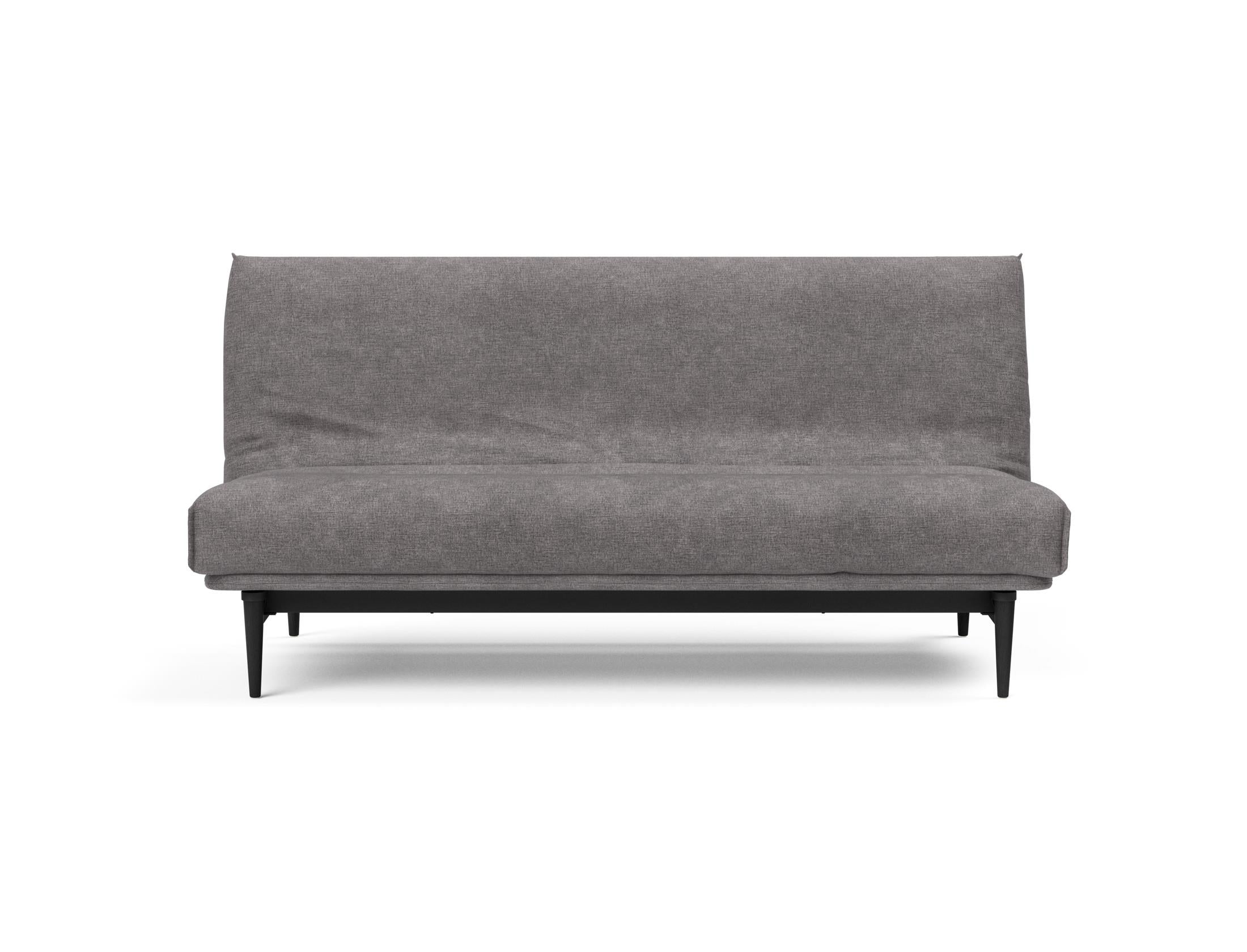 Erleben Sie das Colpus Bettsofa 140 Nordic Cover in elegantem Eiche schwarz. Multifunktional, mit Soft Spring Matratze für höchsten Schlafkomfort.