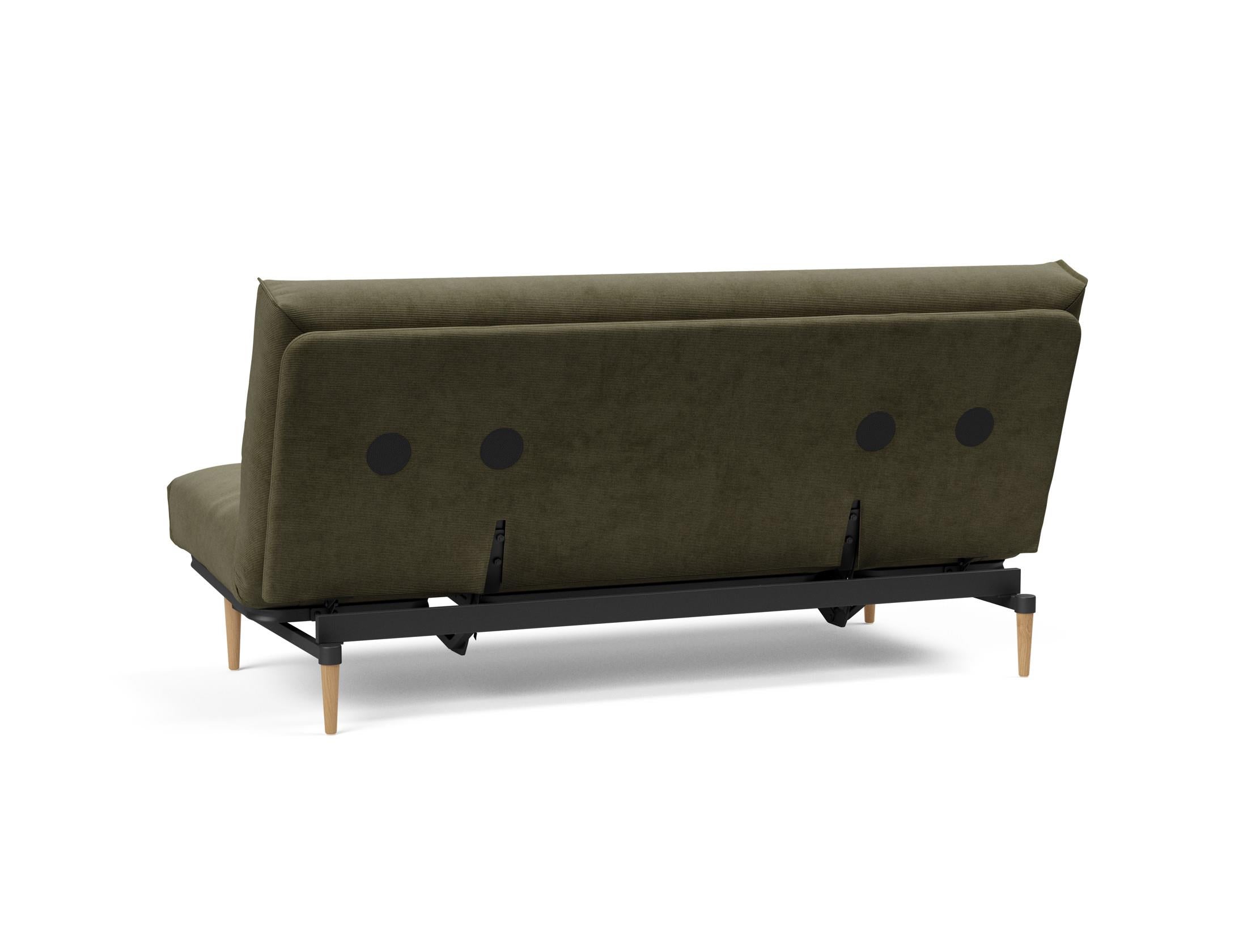 Entdecken Sie das Colpus Bettsofa 140 Nordic Cover Soft Spring von Innovation Living – eine elegante Lösung für Komfort und Funktionalität in jedem Raum.