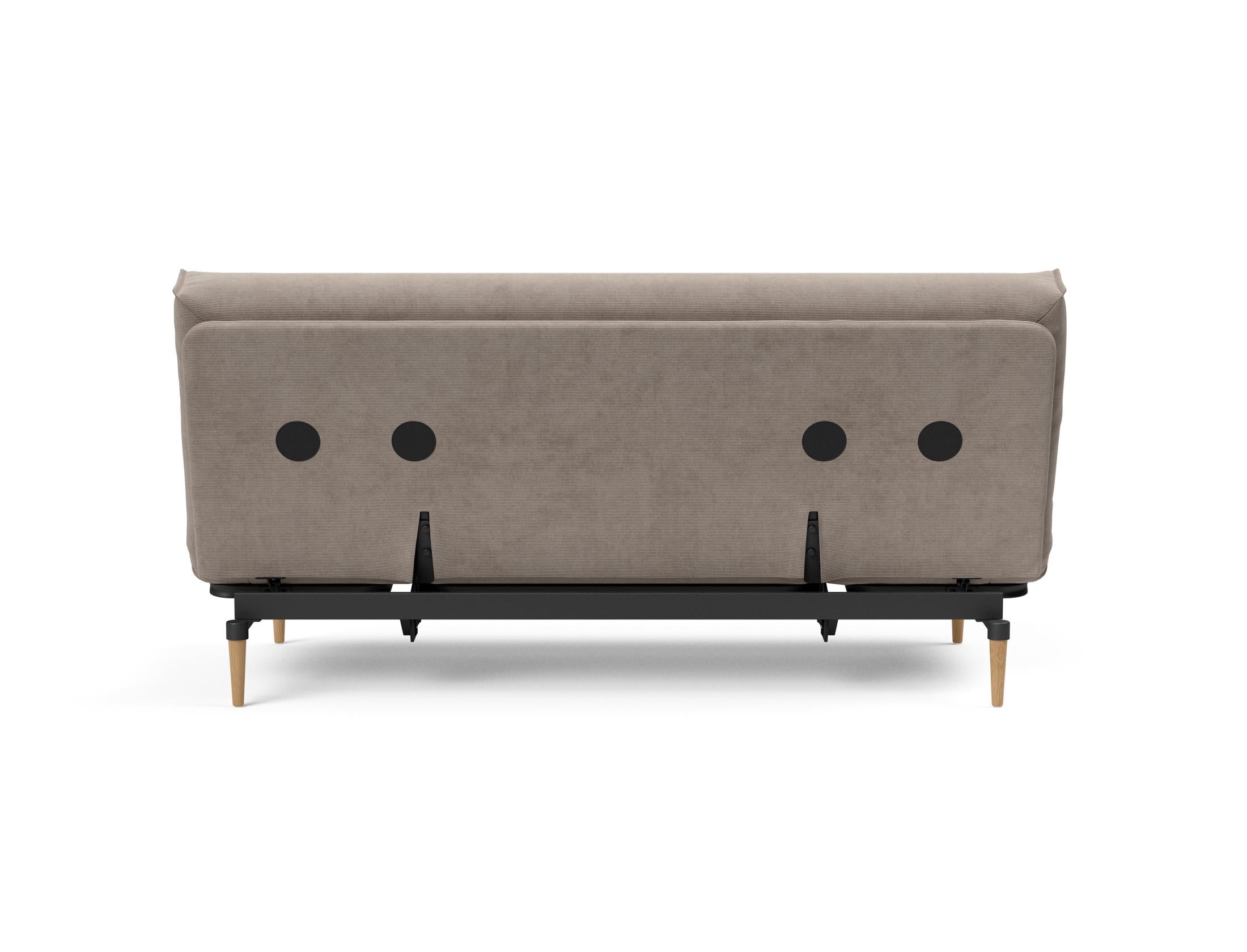 Erleben Sie das Colpus Bettsofa 140 Nordic Cover Soft Spring von Innovation Living – stilvoll, bequem und ideal für vielseitige Wohnkonzepte.