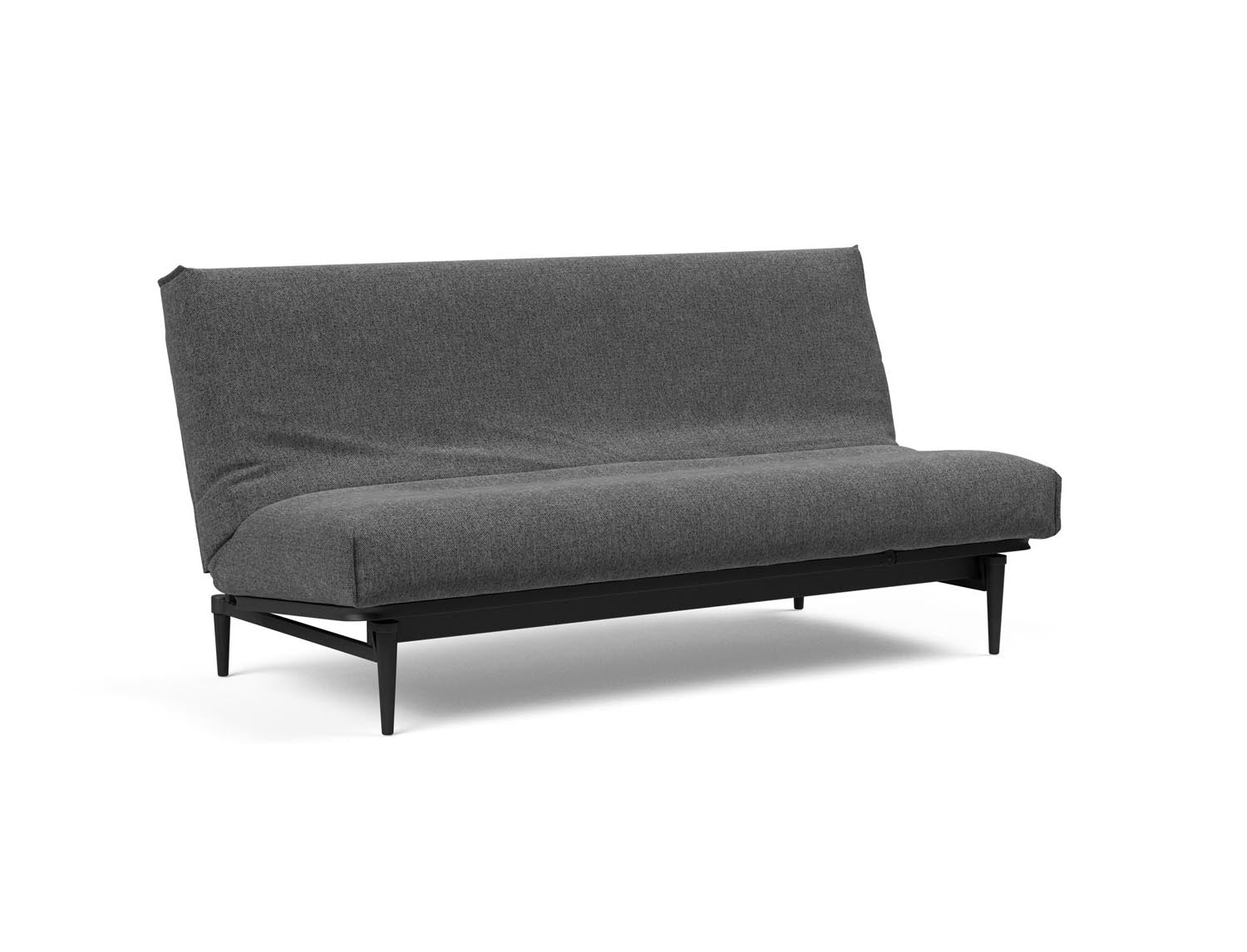 Erleben Sie das stilvolle Colpus Bettsofa 140 in edlem Eiche schwarz mit Nordic Cover – perfekt für zeitgemässe Einrichtung und vielseitige Schlafmöglichkeiten.