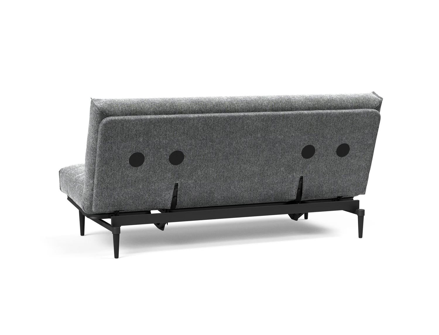 Entdecken Sie das Colpus Bettsofa 140 in elegantem Eiche schwarz mit Nordic Cover – ideal für modernes Wohnen und flexible Schlaflösungen.