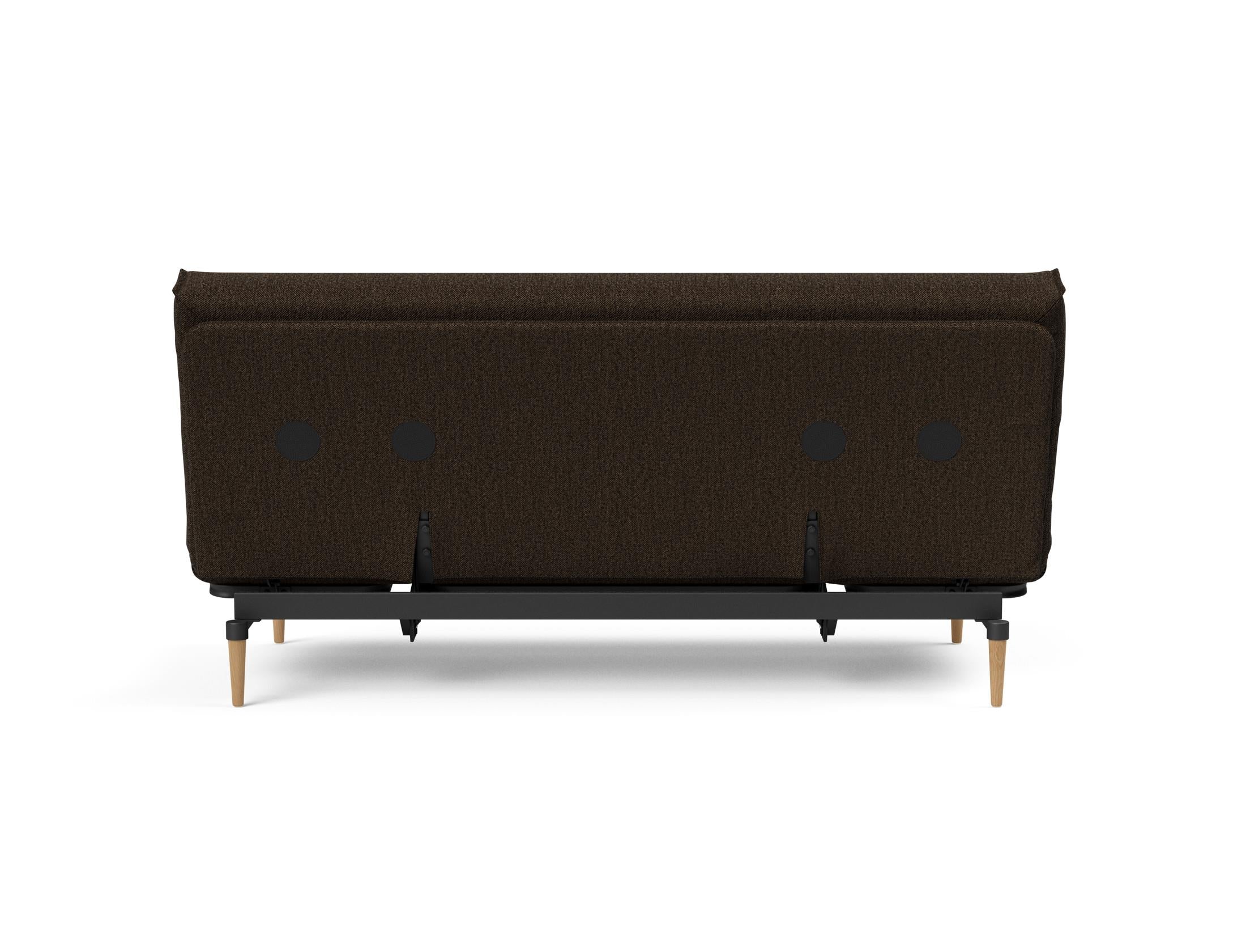 Erleben Sie das Colpus Bettsofa 140 Nordic Cover Soft Spring von Innovation Living – stilvolles Design trifft auf vielseitige Nutzung und hohen Schlafkomfort.
