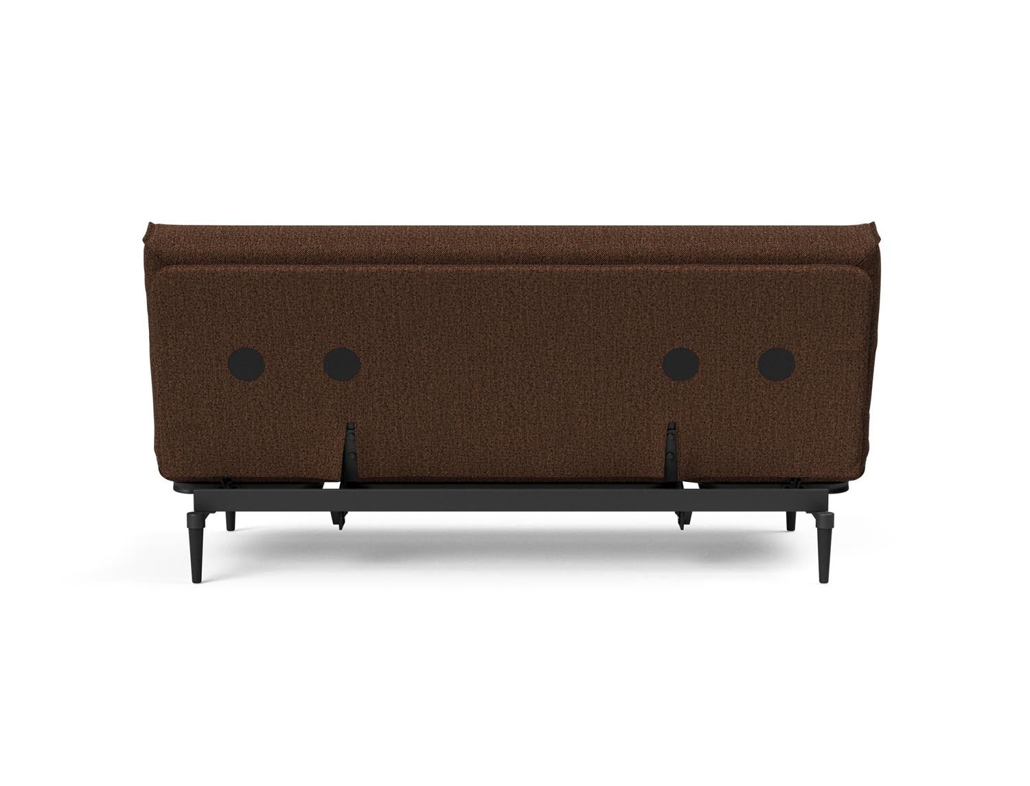 Erleben Sie das stilvolle Colpus Bettsofa 140 in Eiche schwarz mit Nordic Cover – perfekt für zeitgemässe Einrichtung und vielseitige Schlafmöglichkeiten.