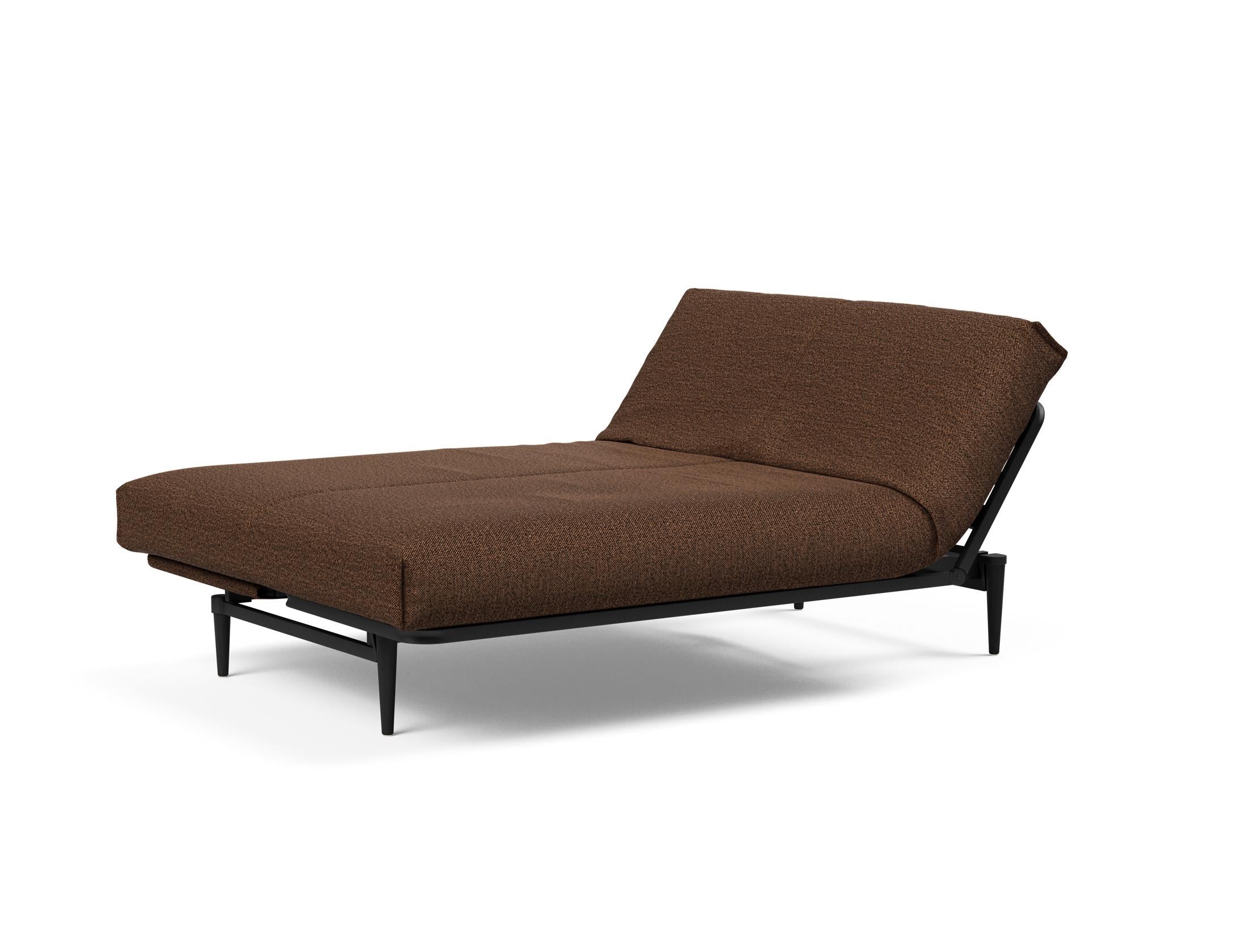 Entdecken Sie das Colpus Bettsofa 140 Nordic Cover in Eiche schwarz – ein elegantes, funktionales Möbelstück für jeden Raum.