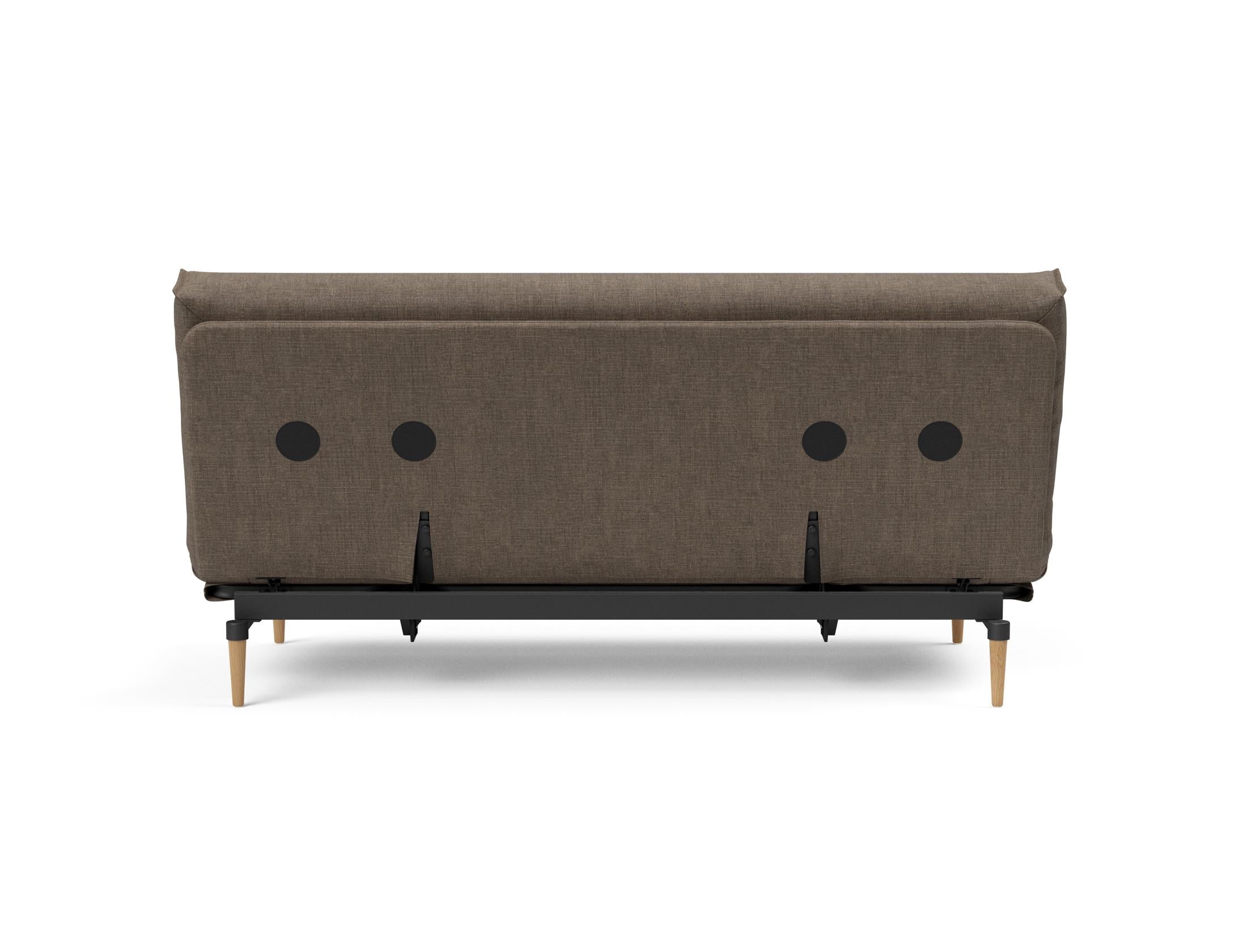 Erleben Sie das Colpus Bettsofa 140 Nordic Cover von Innovation Living – ein elegantes Möbelstück mit Soft Spring Matratze und pflegeleichtem Bezug für höchsten Schlafkomfort.