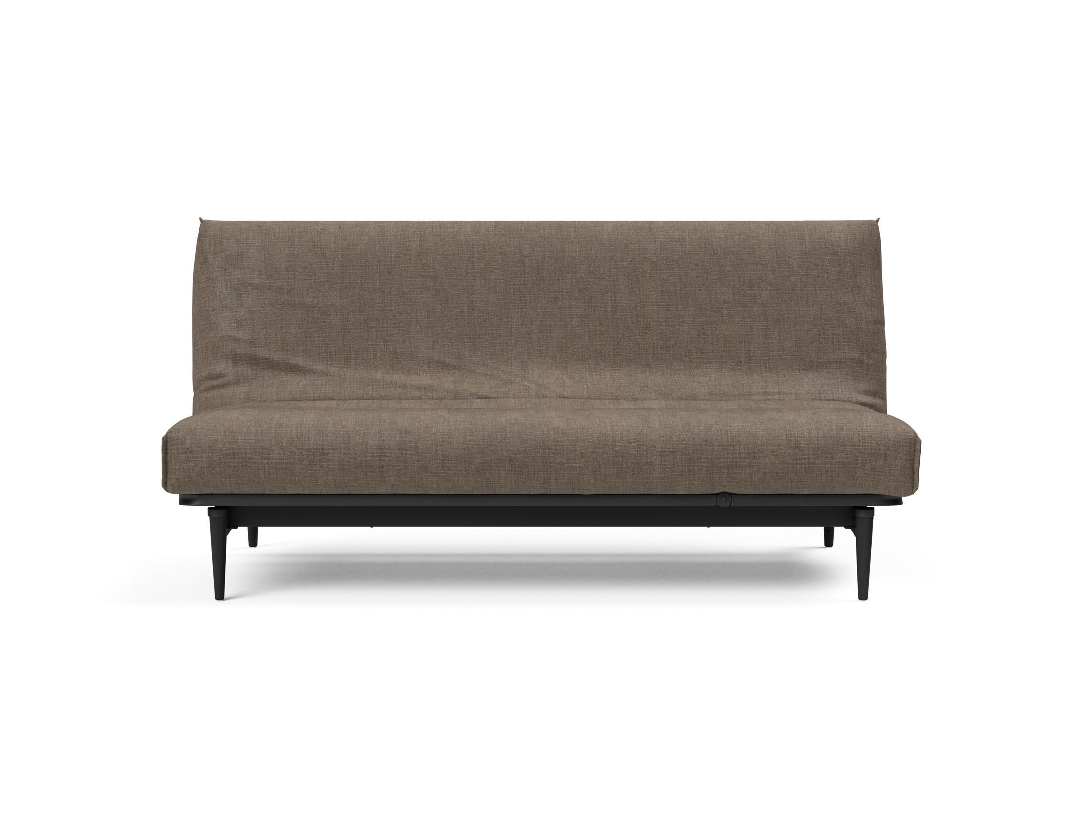 Entdecken Sie das Colpus Bettsofa 140 in elegantem Eiche schwarz mit Nordic Cover – ideal für modernes Wohnen und flexible Schlaflösungen.