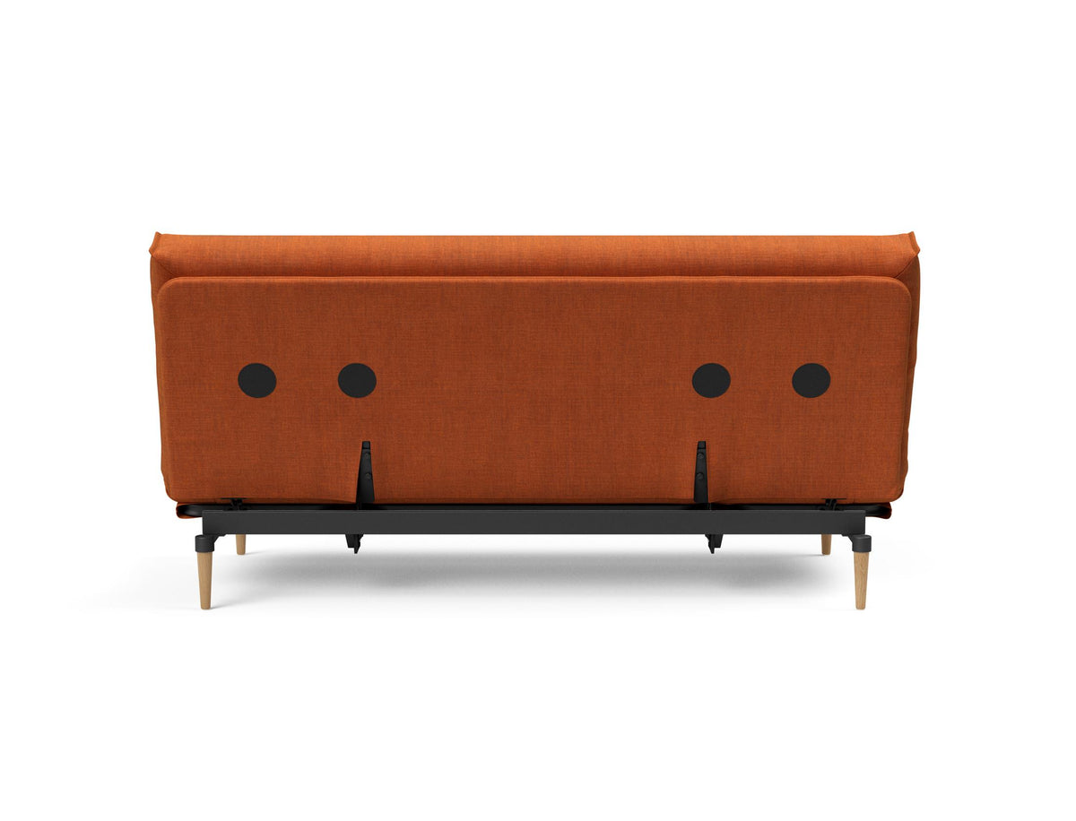 Colpus Bettsofa 140 Nordic Cover mit Gestellbezug Soft Spring in 412 Esina Rust Orange präsentiert im Onlineshop von KAQTU Design AG. Bettsofa ist von Innovation Living