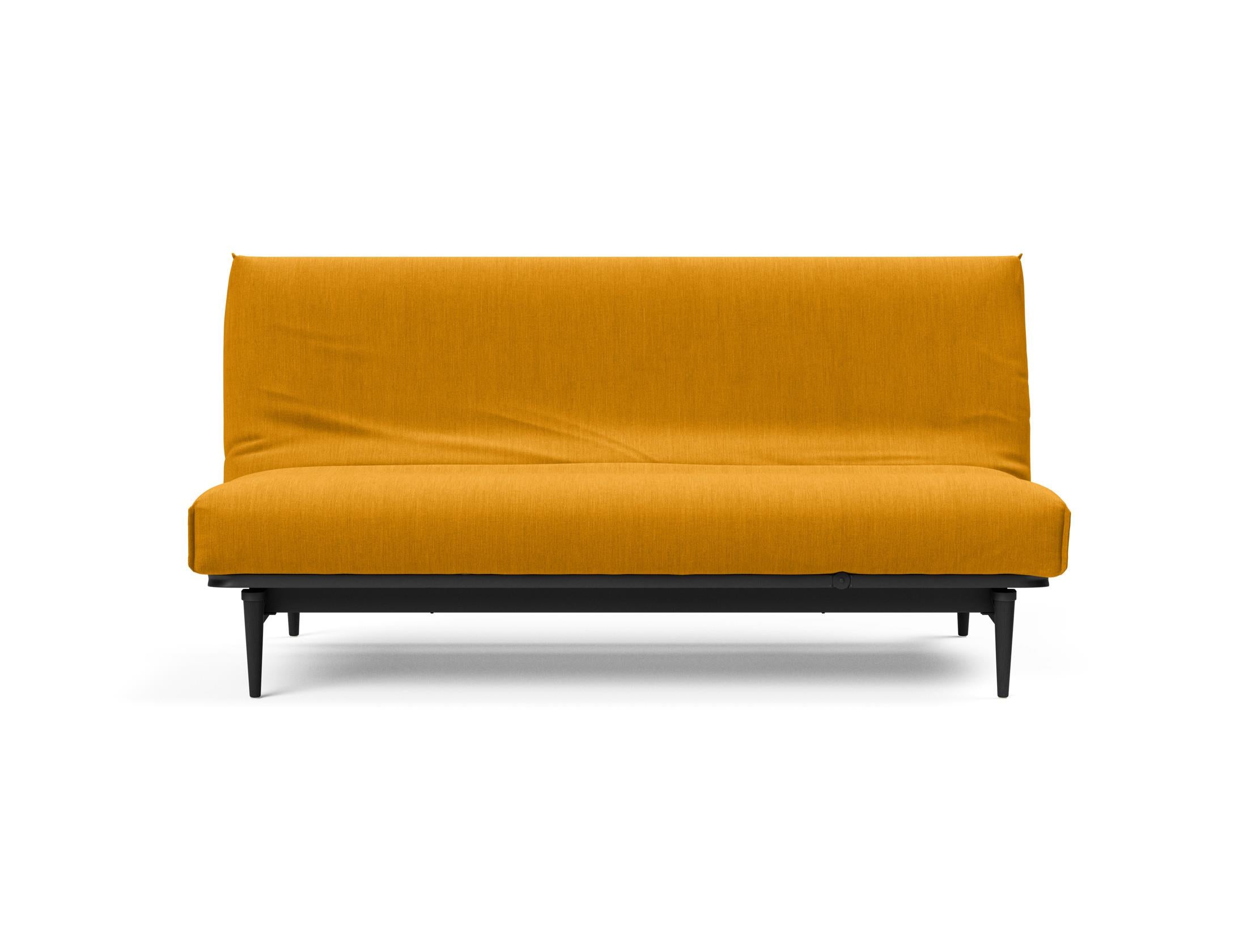 Entdecken Sie das Colpus Bettsofa 140 in elegantem Eiche schwarz mit Nordic Cover – ideal für modernes Wohnen und flexible Schlaflösungen.