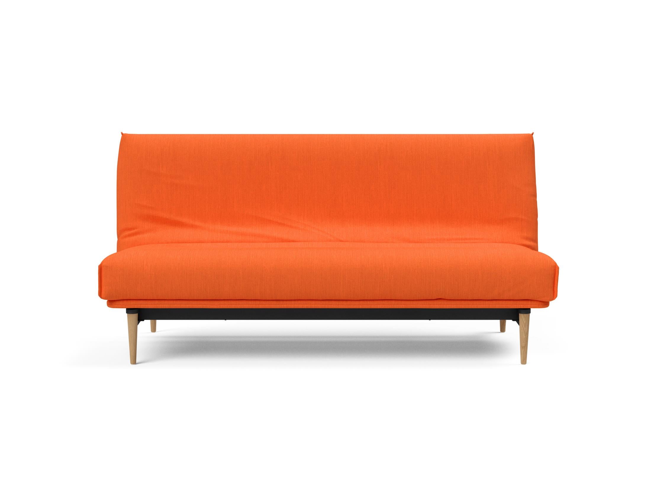 Entdecken Sie das Colpus Bettsofa 140 Nordic Cover von Innovation Living – stilvolles Design, weiche Federkernmatratze und abnehmbarer Bezug für optimalen Komfort.