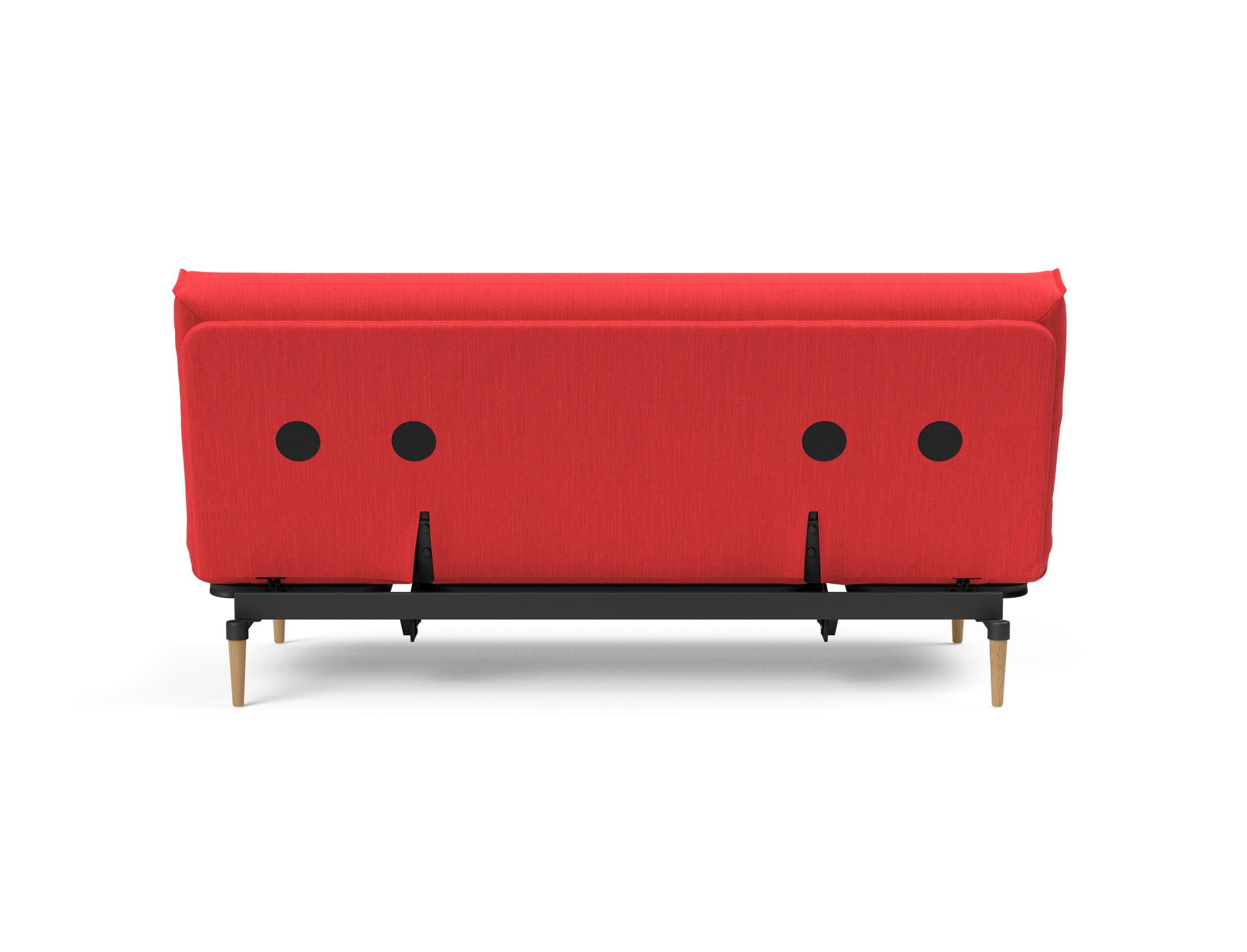 Erleben Sie das Colpus Bettsofa 140 Nordic Cover Soft Spring von Innovation Living – stilvolles Design trifft auf vielseitige Nutzung und hohen Schlafkomfort.