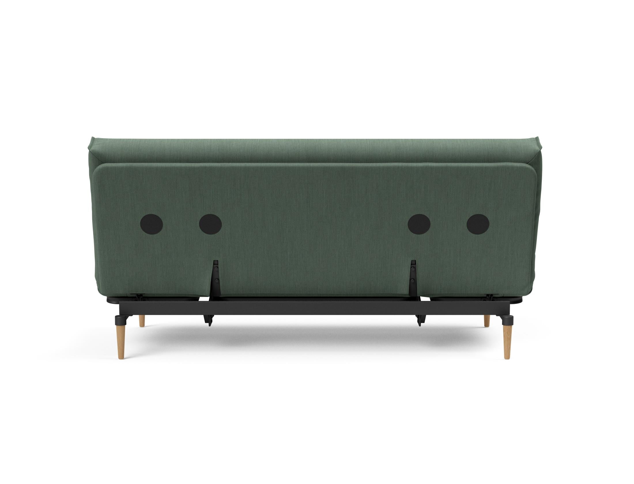 Erleben Sie das Colpus Bettsofa 140 Nordic Cover Soft Spring von Innovation Living – stilvolles Design trifft auf vielseitige Nutzung und hohen Schlafkomfort.