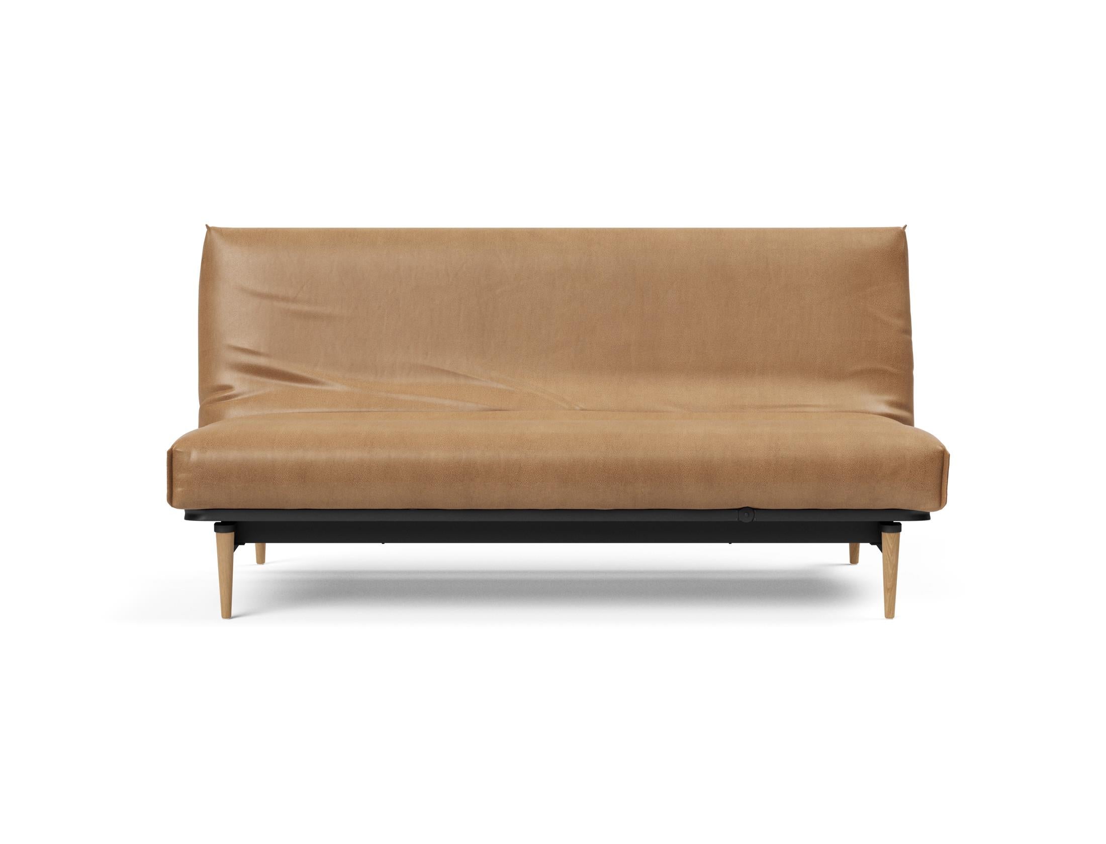 Elegantes Colpus Bettsofa 140 in Nordic Cover, ideal für gemütliche Wohnzimmer und vielseitige Nutzung als Schlafgelegenheit.