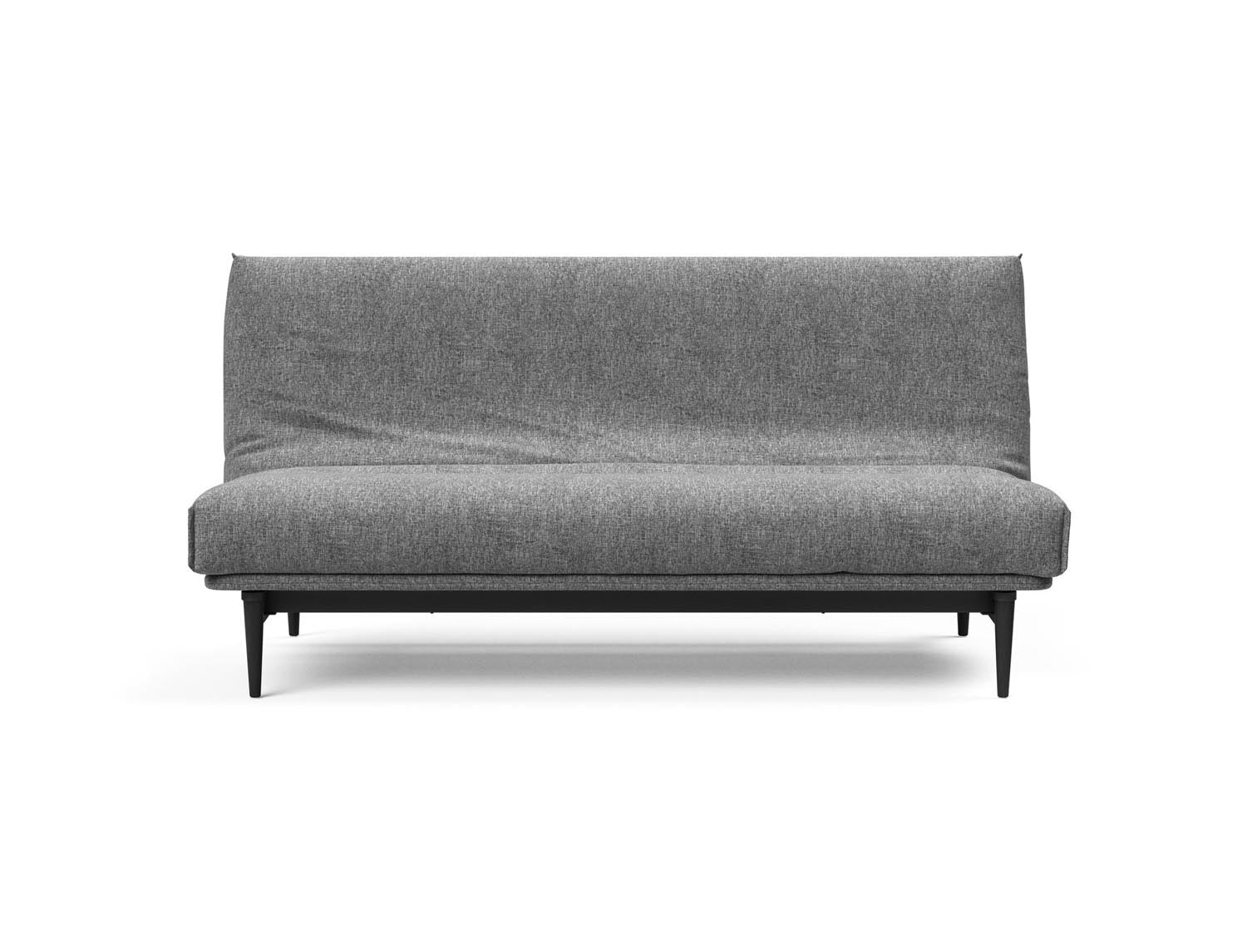 Elegantes Colpus Bettsofa 140 in schwarzer Eiche, perfekt für kleine Räume, bietet Komfort und zeitgemäßes Design.
