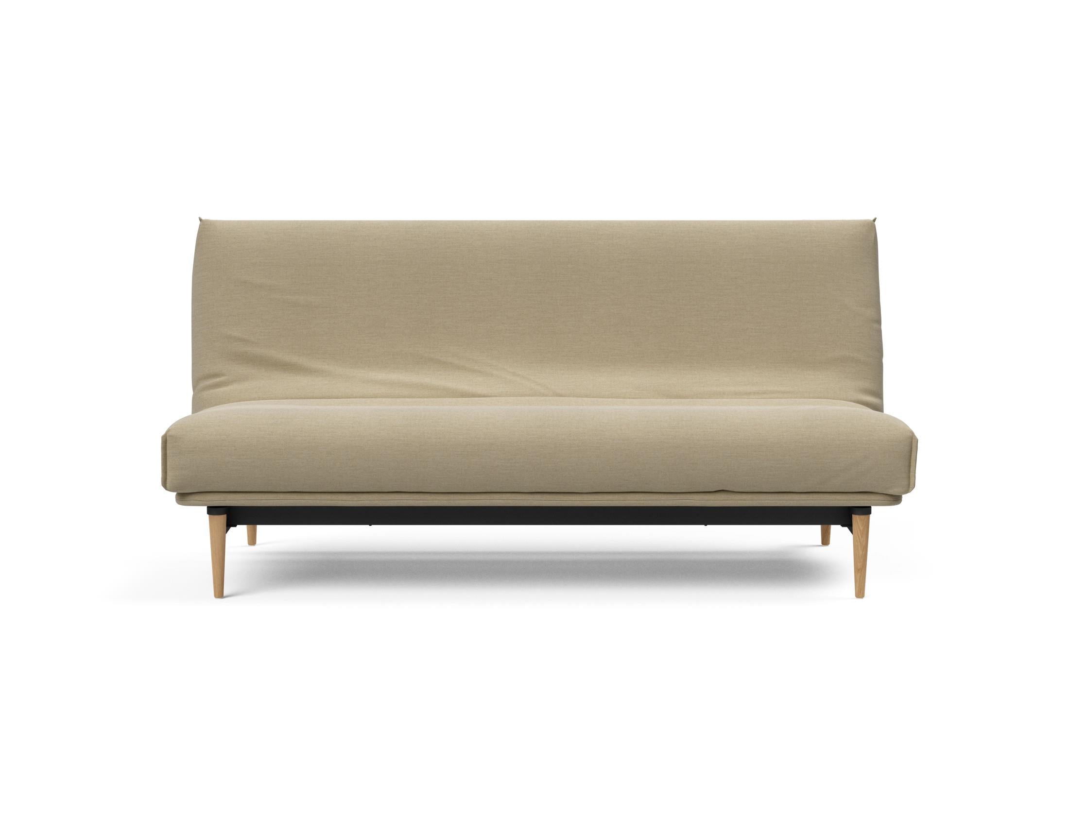 Elegantes Colpus Bettsofa 140 mit Soft Spring Gestellbezug, ideal für gemütliche Abende und vielseitige Wohnraumgestaltung.