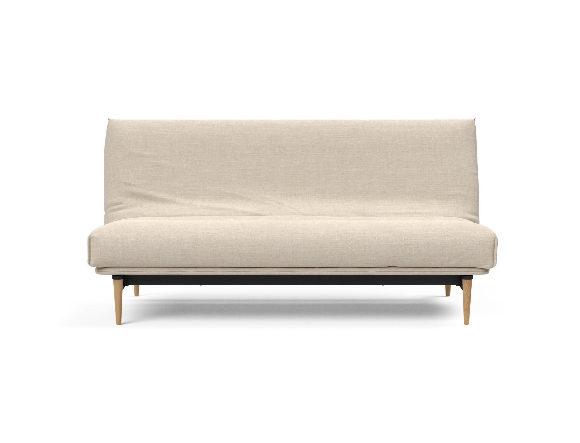 Stylisches Colpus Bettsofa 140 mit Soft Spring Gestellbezug, ideal für entspannte Abende und flexible Raumgestaltung.