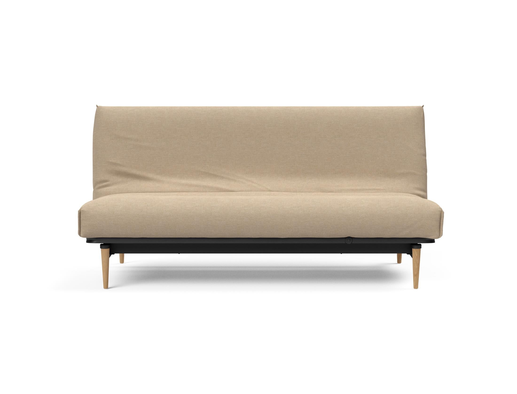 Modernes Colpus Bettsofa 140 mit weichem Nordic Cover, perfekt für stilvolle Wohnräume und gemütliche Nächte.