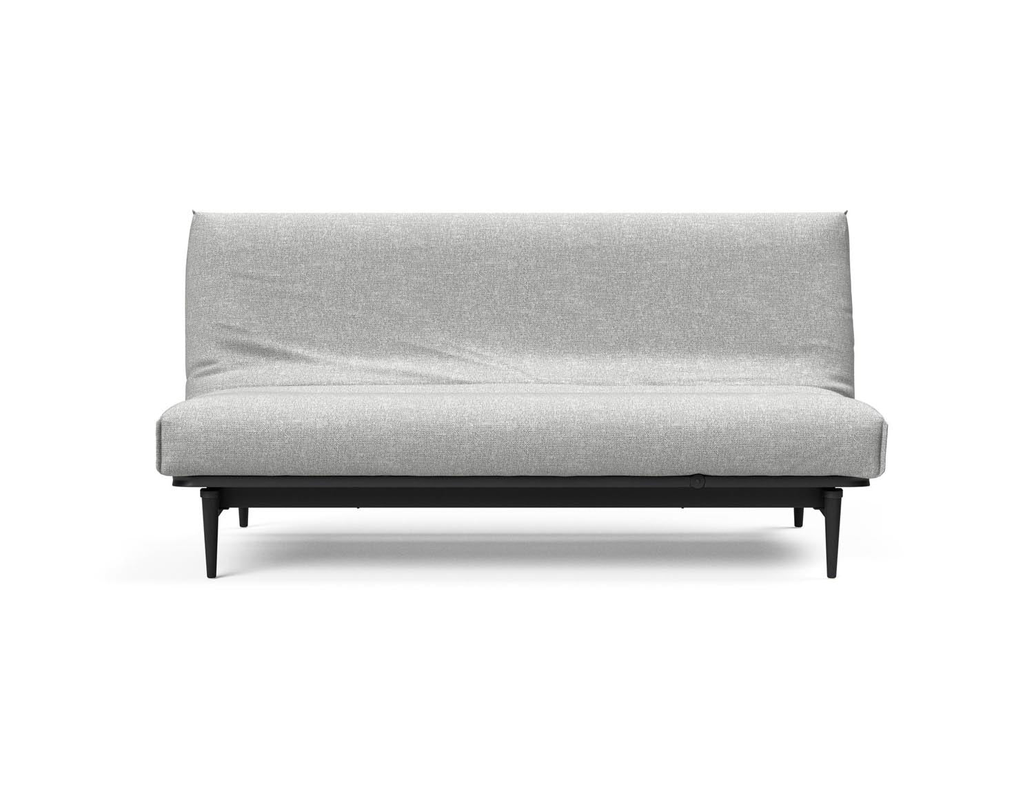 Modernes Bettsofa Colpus in schwarzer Eiche mit Nordic Cover, perfekt für entspannte Stunden und zeitgemäße Wohnräume.
