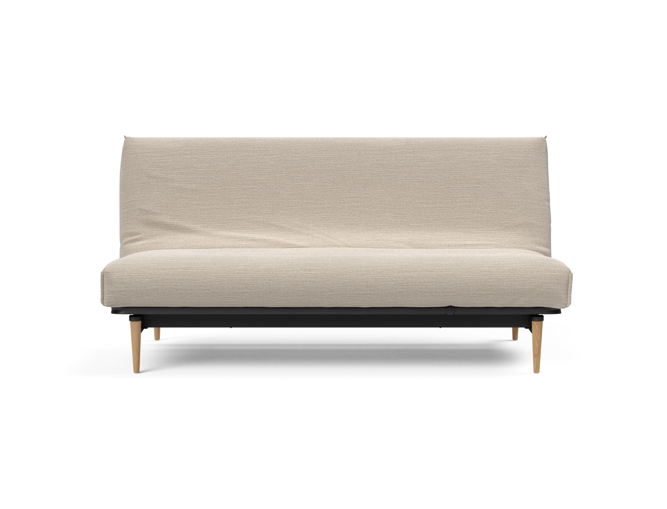 Modernes Colpus Bettsofa 140 mit Nordic Cover, perfekt für gemütliche Nächte und stilvolle Wohnräume. Funktional und ansprechend.