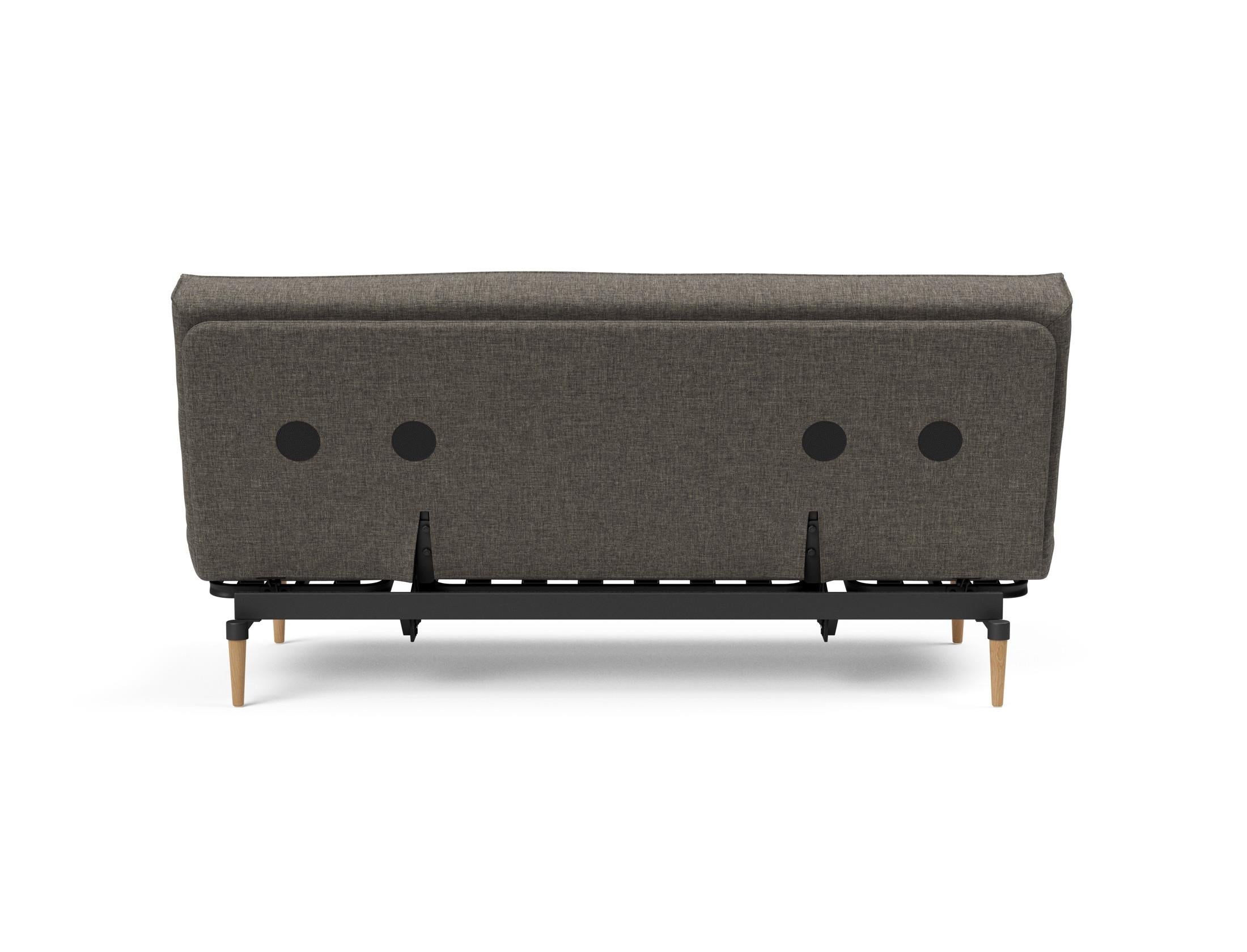 Entdecken Sie das Colpus Bettsofa 140 Sharp Plus Cover Soft Spring von Innovation Living – stilvoll, komfortabel und ideal für kleine Räume.